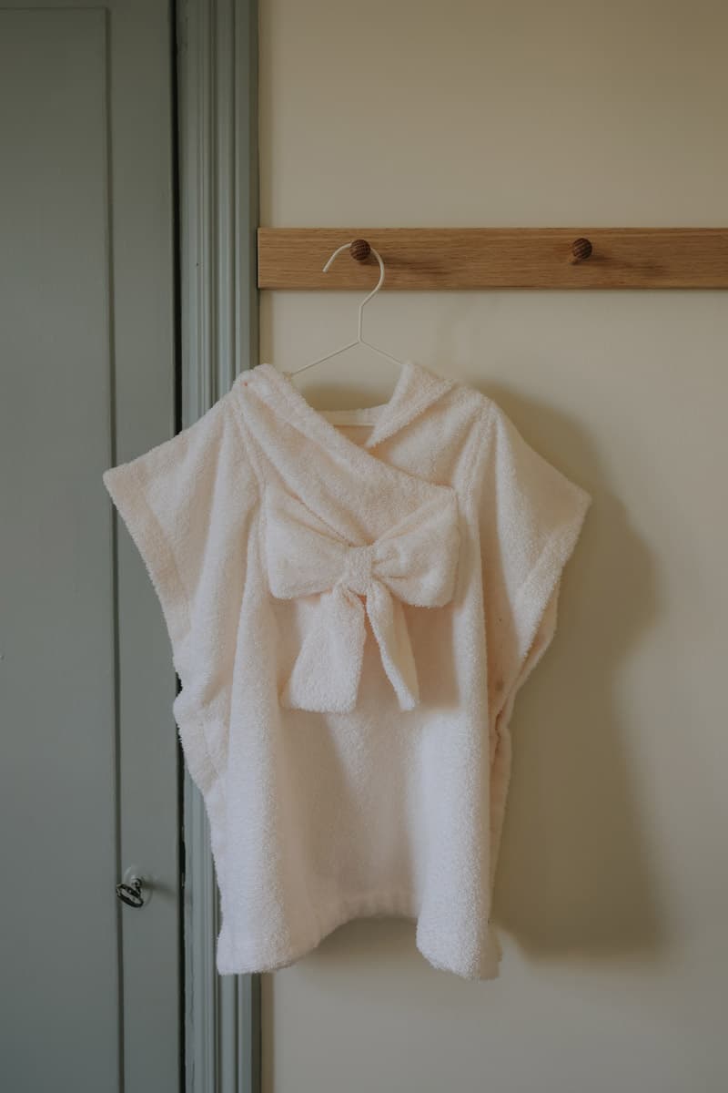 Elodie Bad Poncho Creamy White - produktbild 4