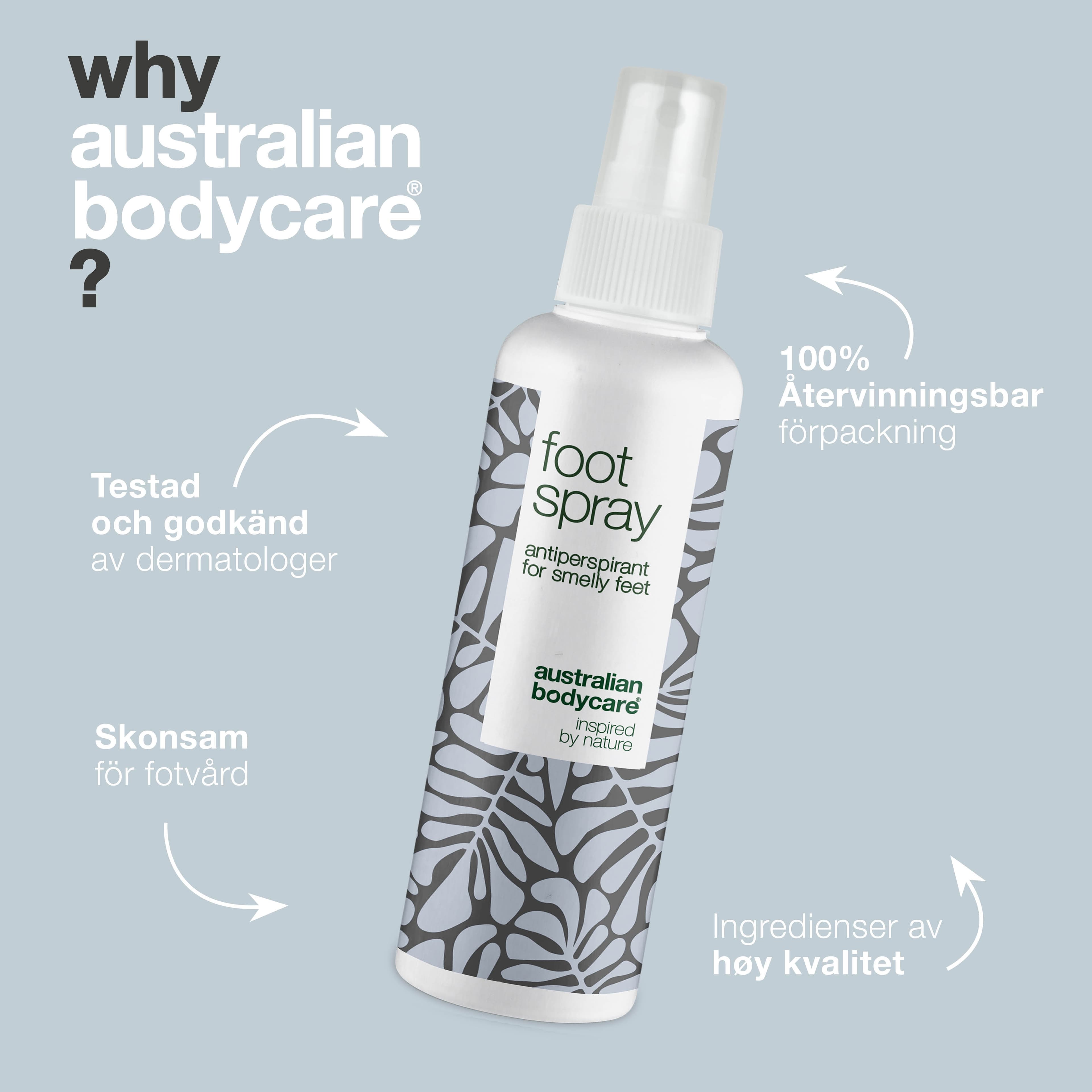 Australian Bodycare Foot Spray 150 ml 4
