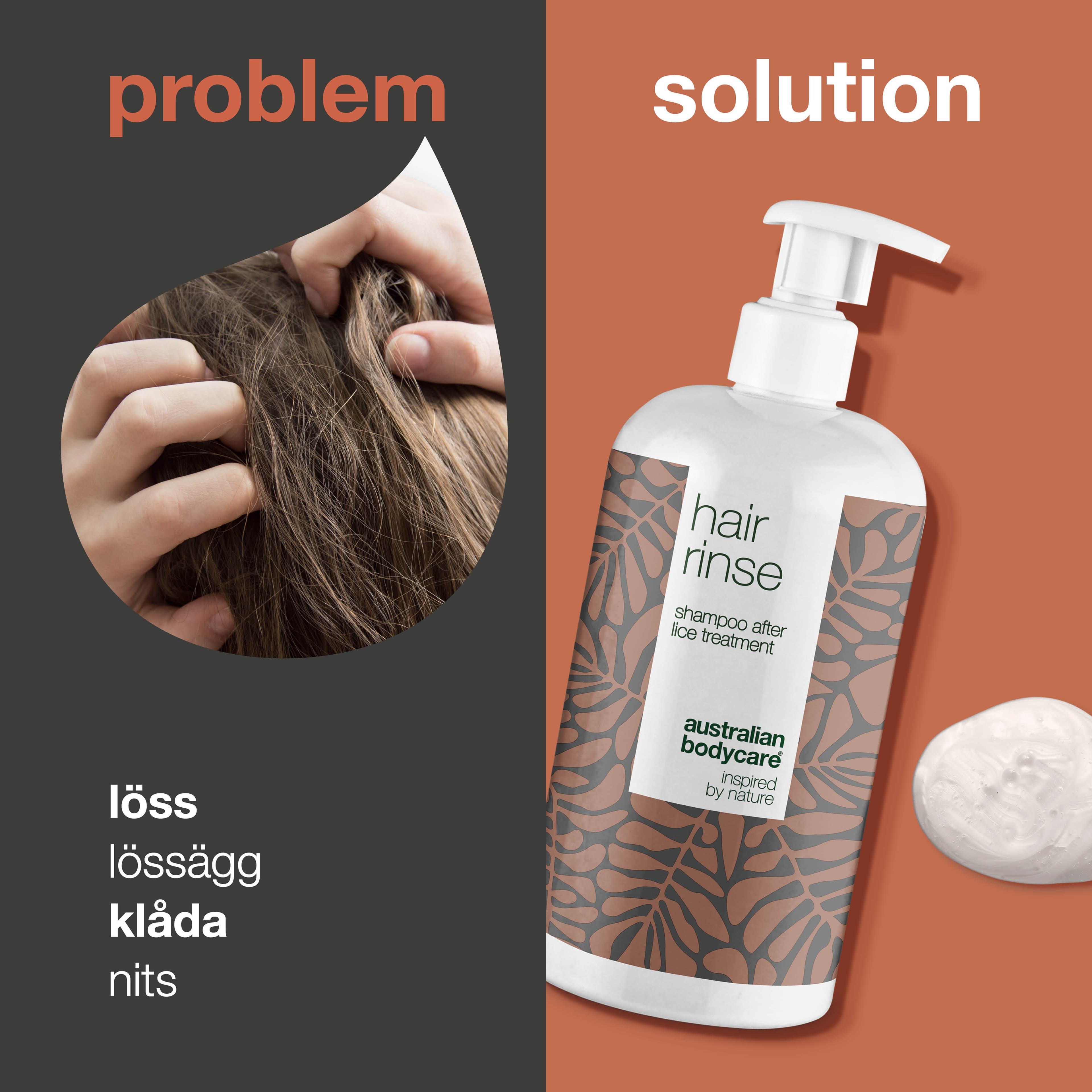 Australian Bodycare Hair Rinse Lusschampo 500 ml - produktbild 2