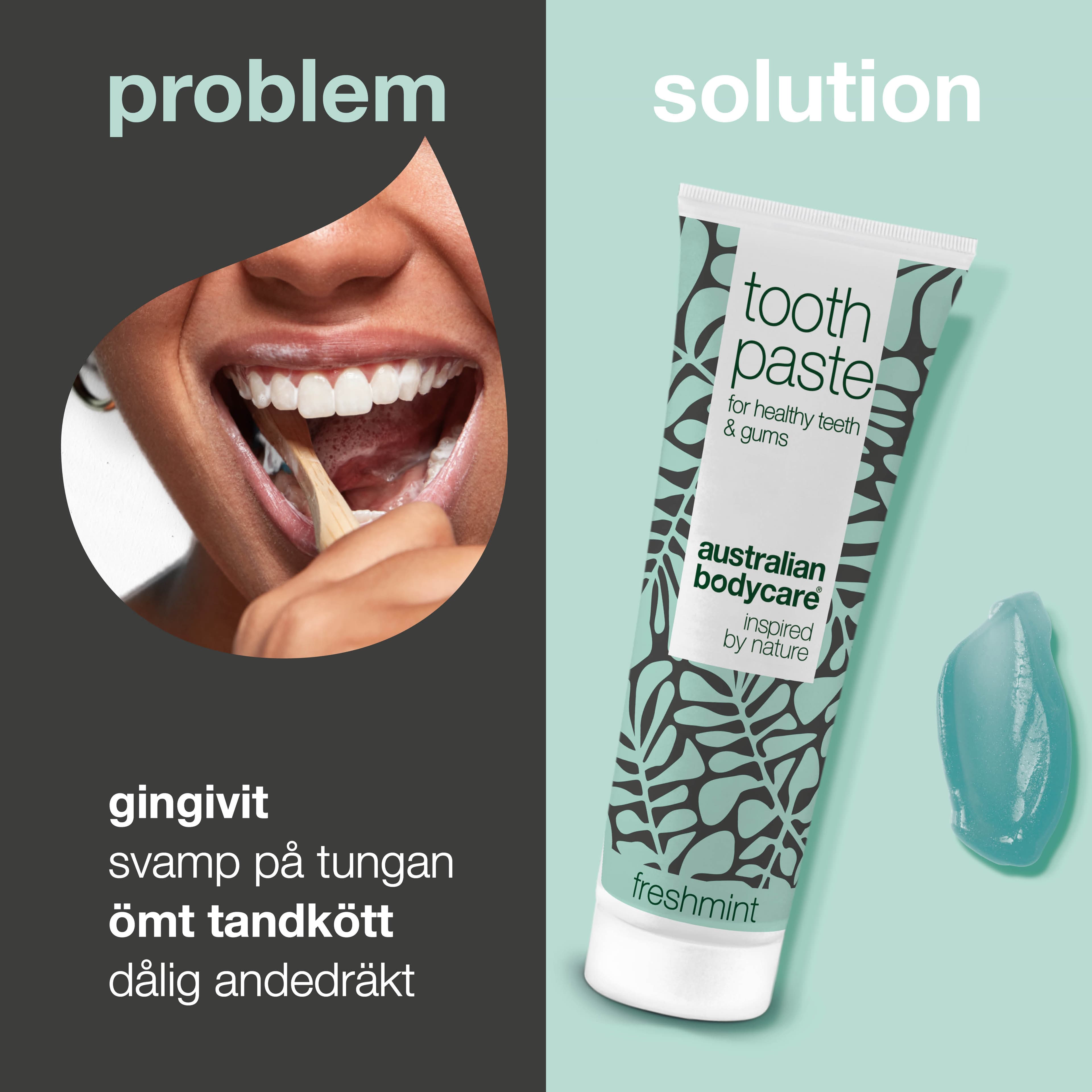 Australian Bodycare Toothpaste Fresh Mint 75 ml - produktbild 2