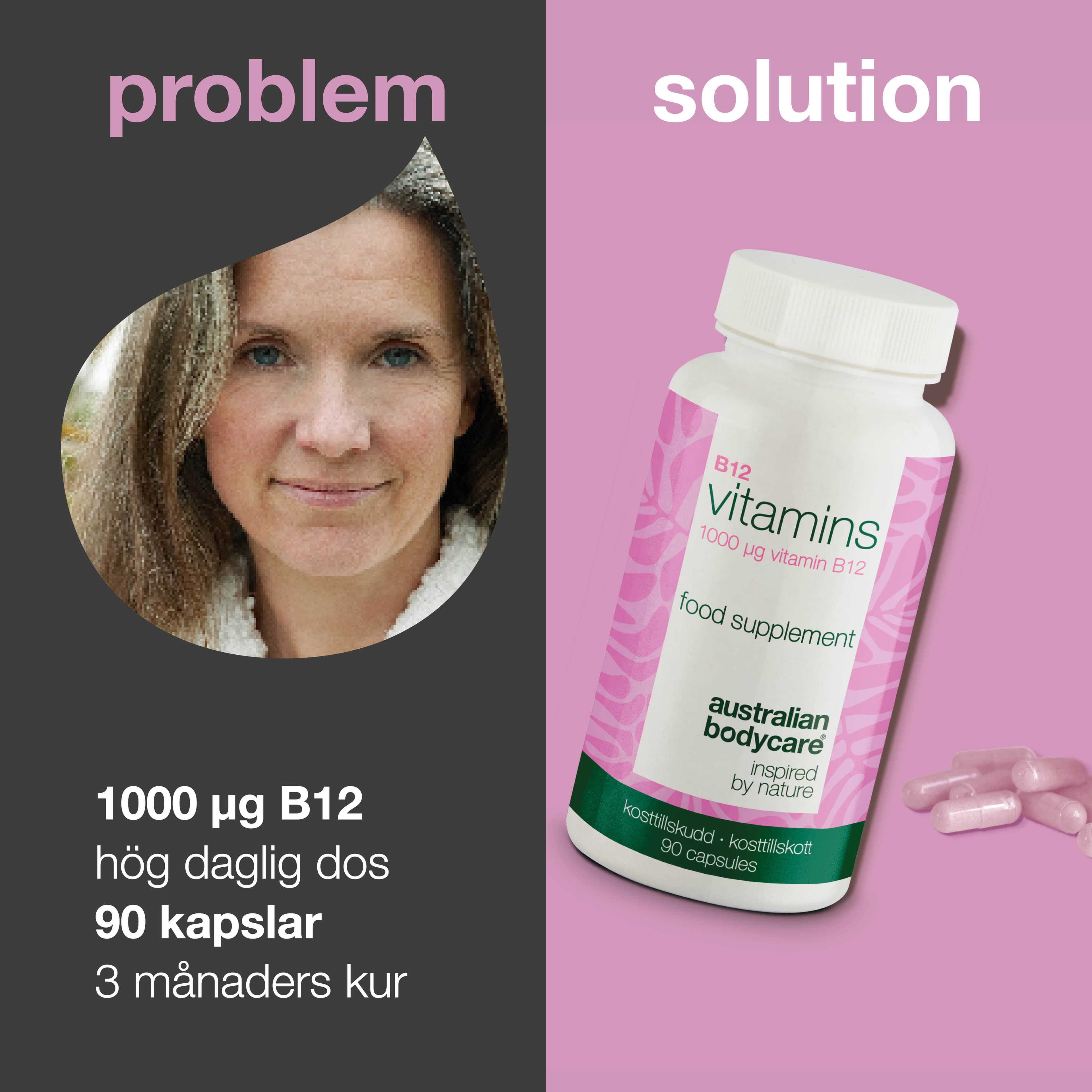 Australian Bodycare B12 Vitamins 60 kapslar 2