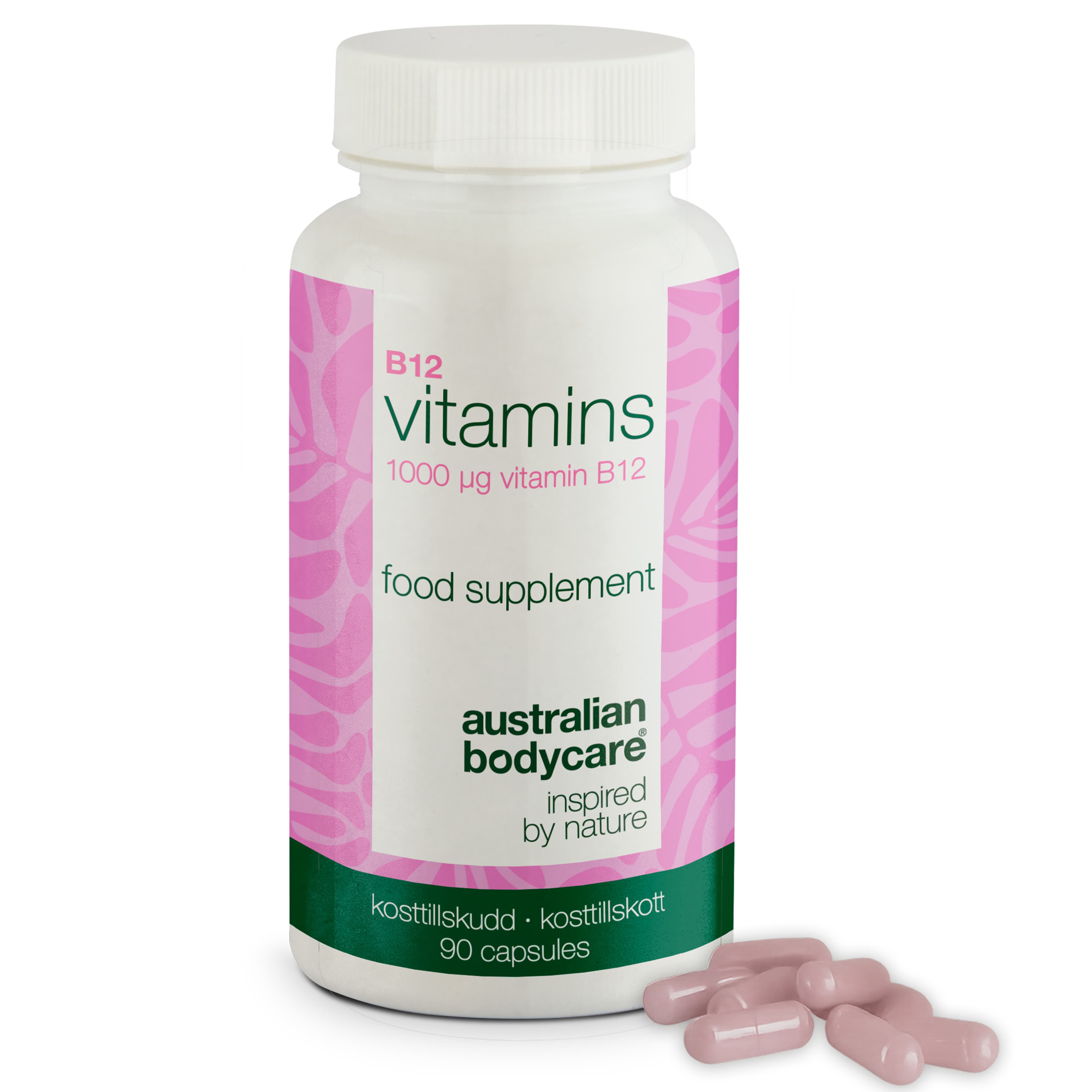 Australian Bodycare B12 Vitamins 60 kapslar