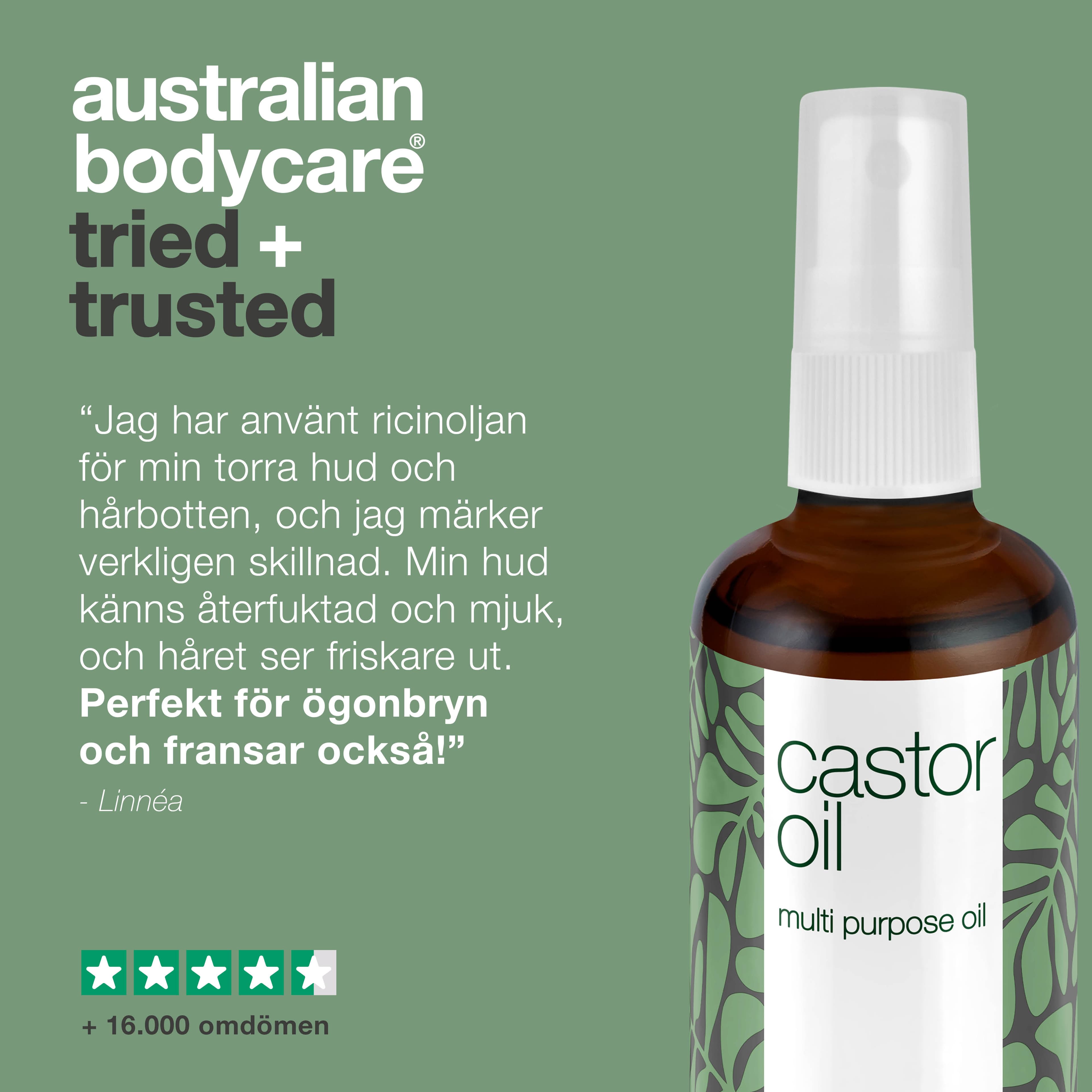 Australian Bodycare Castor Oil 100ml 5