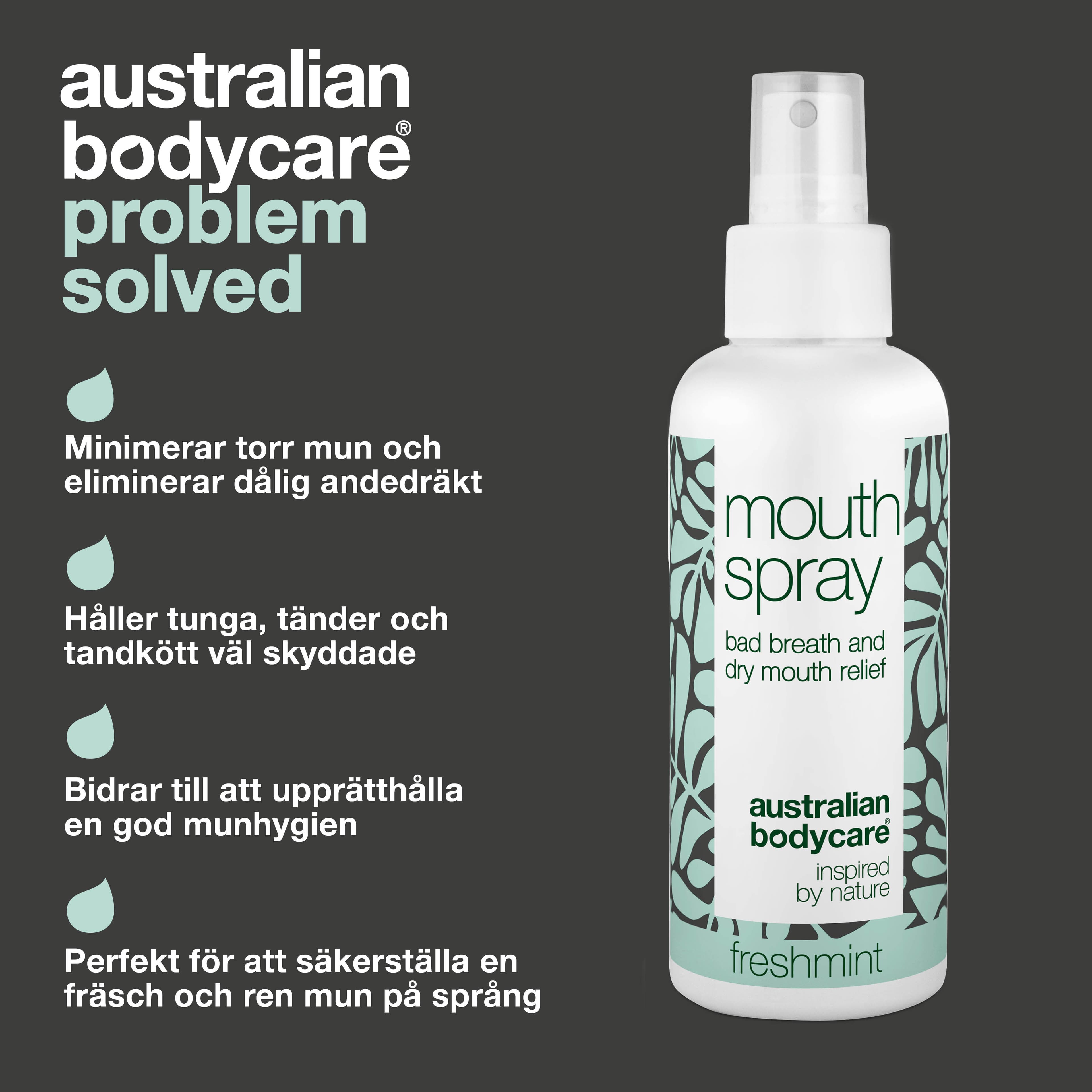 Australian Bodycare Mouth Spray with Freshmint 100 ml 3