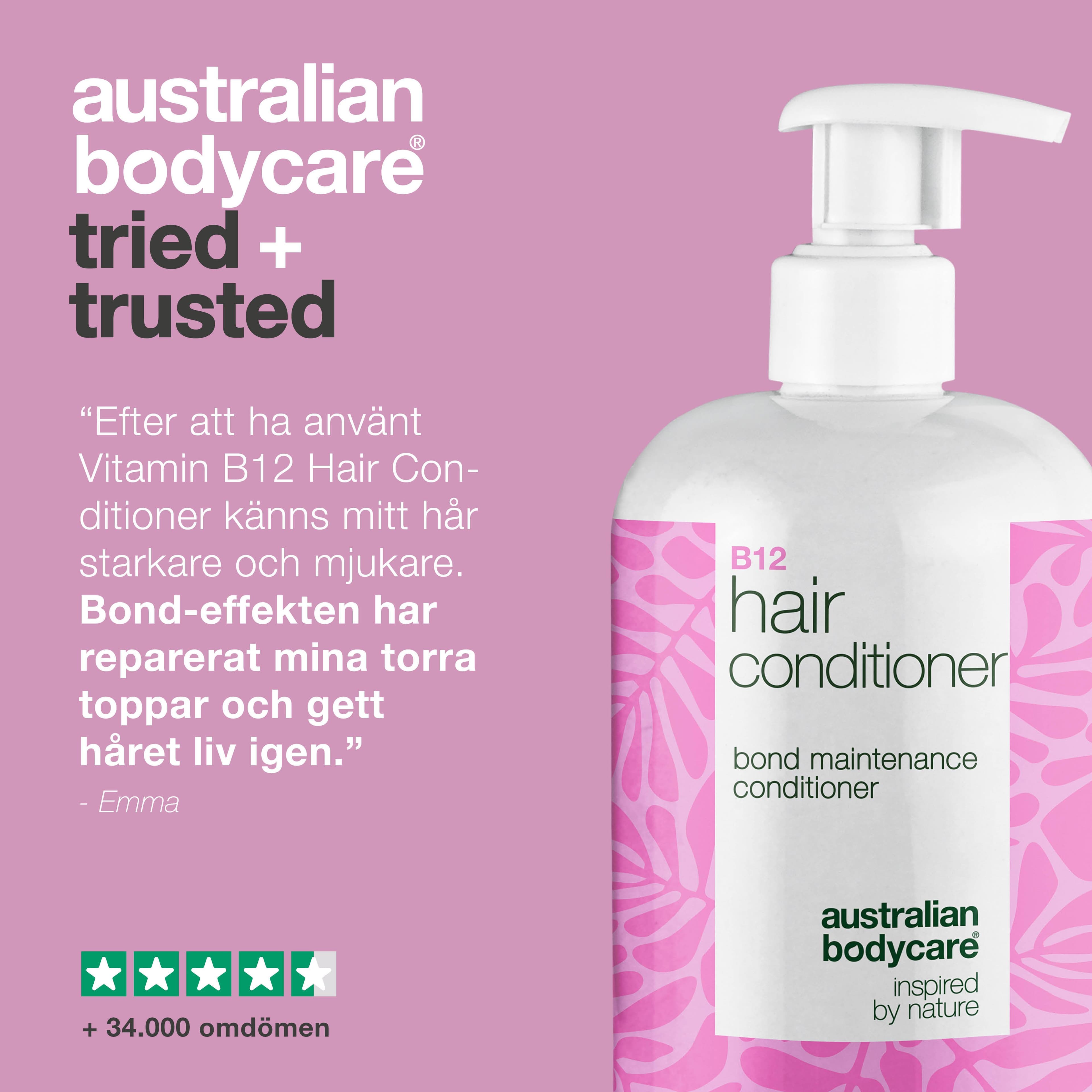 Australian Bodycare B12 Hair Conditioner 500 ml - produktbild 5