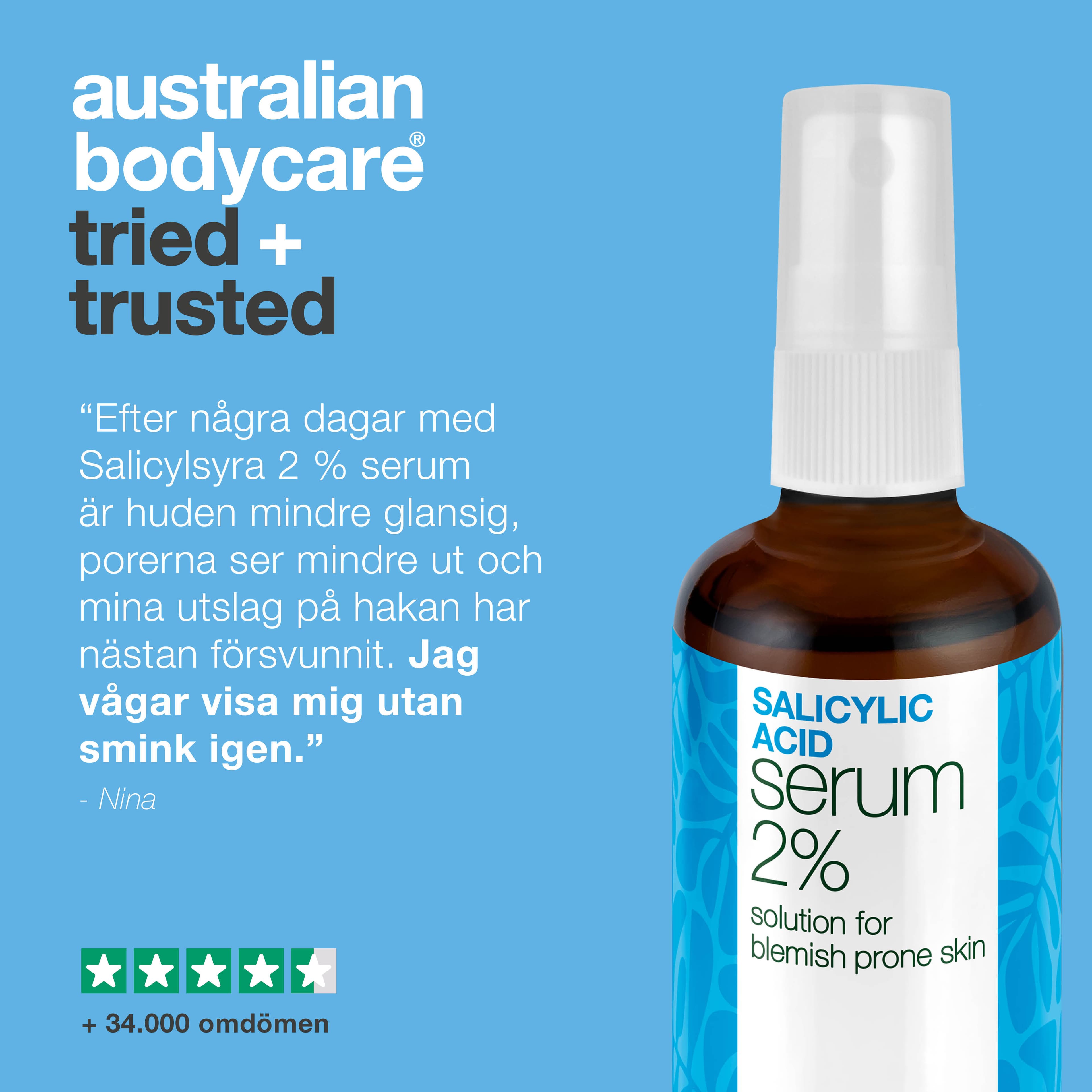 Australian Bodycare Salicylic Acid Serum 2% 100 ml 5