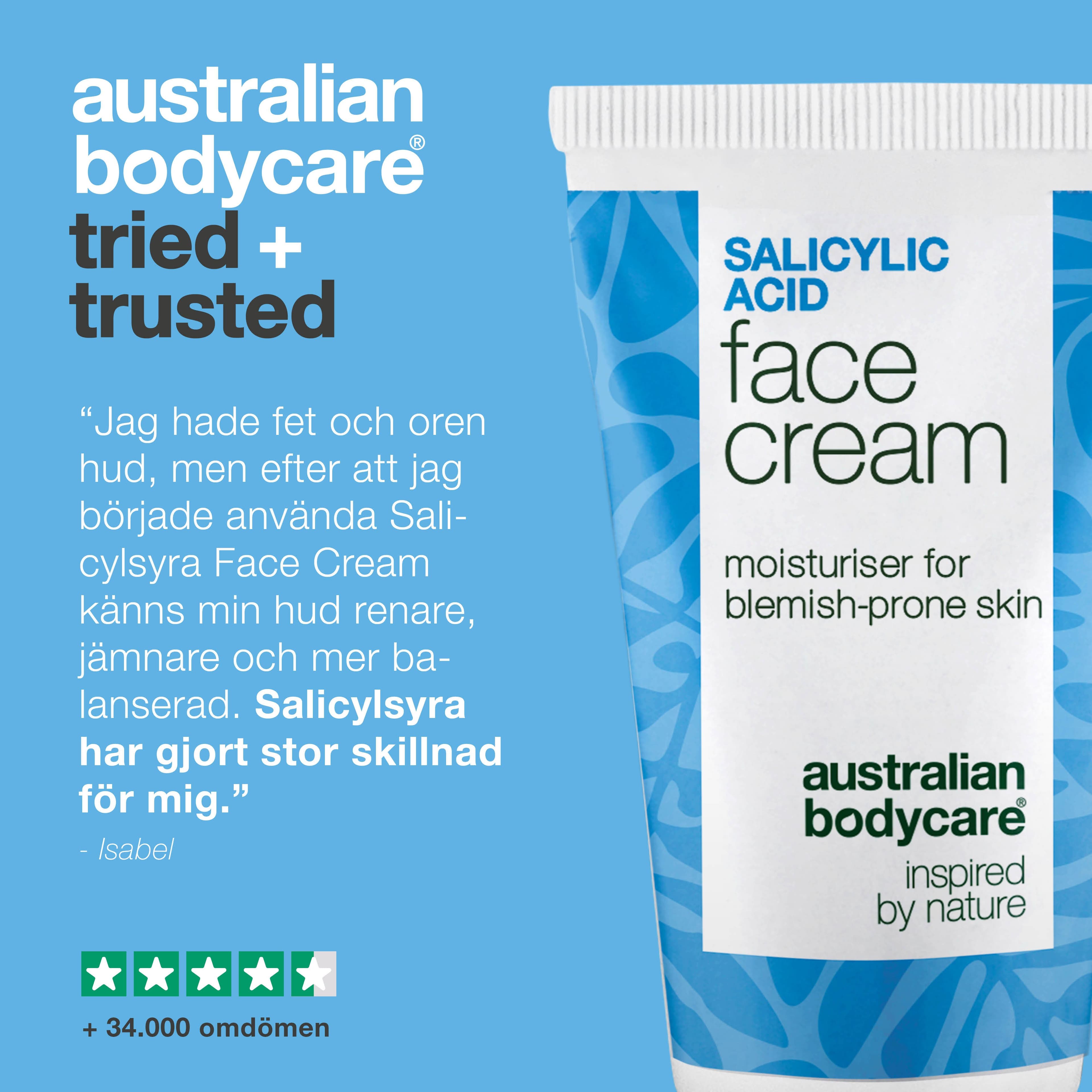 Australian Bodycare Salicylic Acid Face Cream 50 ml - produktbild 5