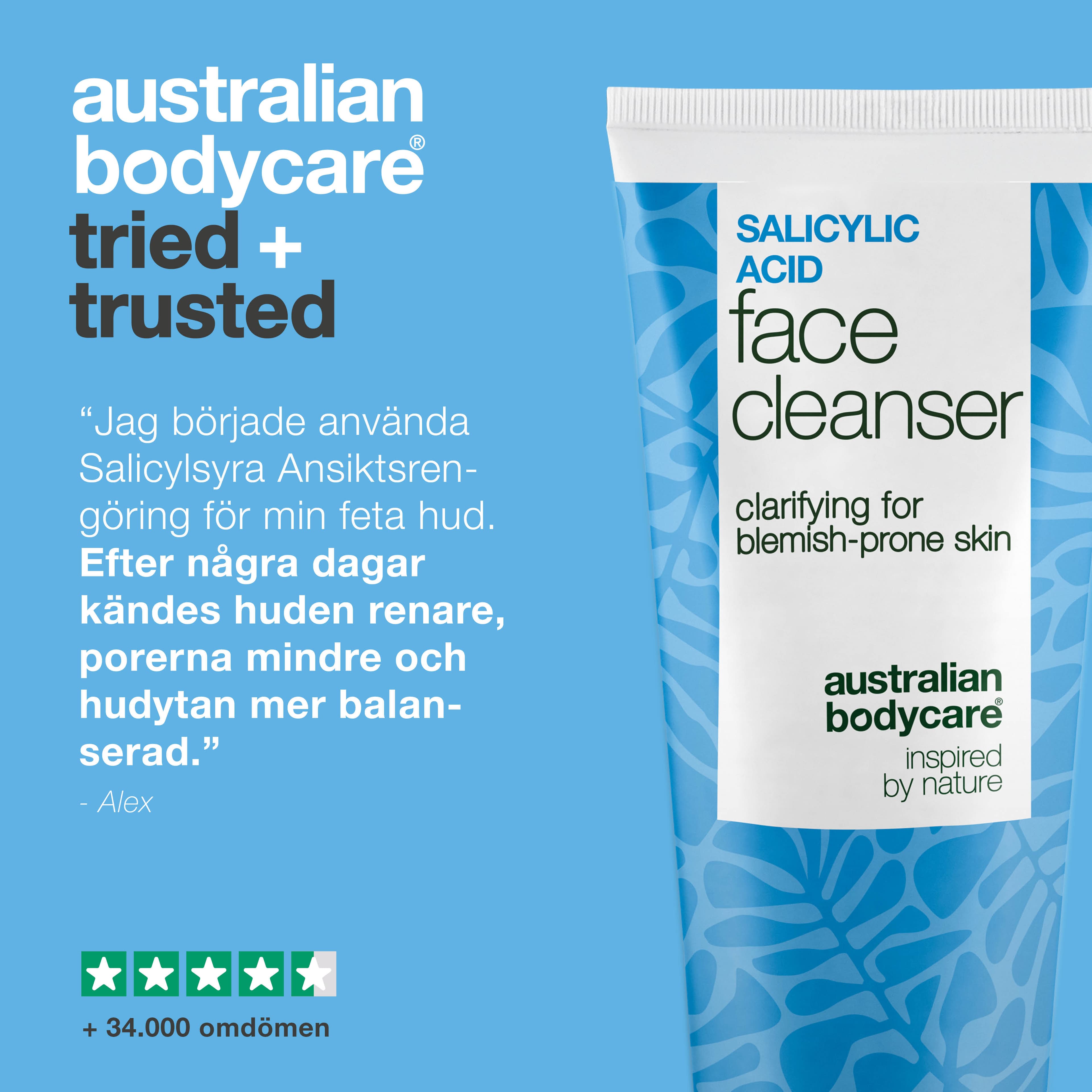 Australian Bodycare Salicylic Acid Face cleanser 100 ml 5
