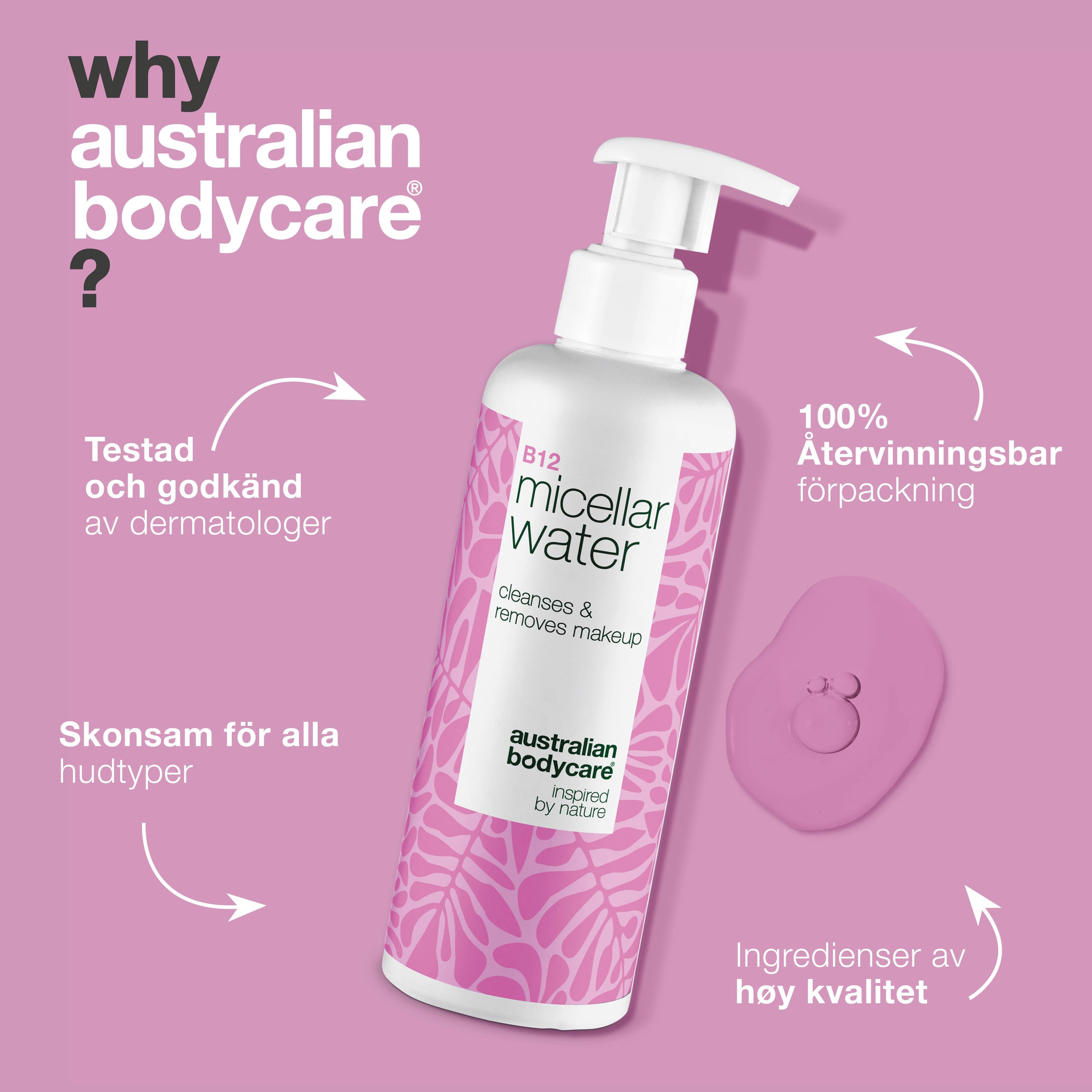 Australian Bodycare B12 Micellar Water 250 ml - produktbild 4