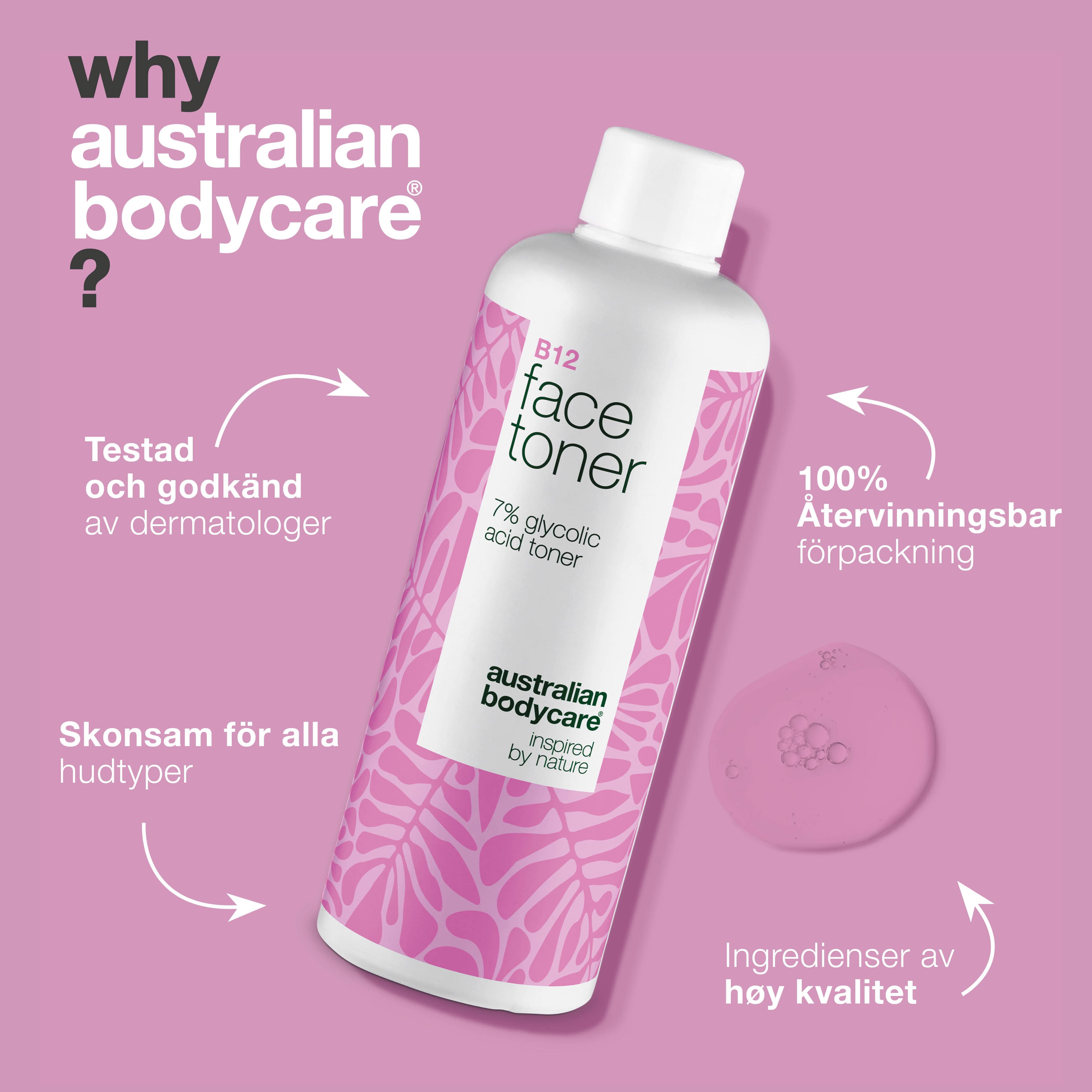 Australian Bodycare B12 Face Toner 250 ml - produktbild 4