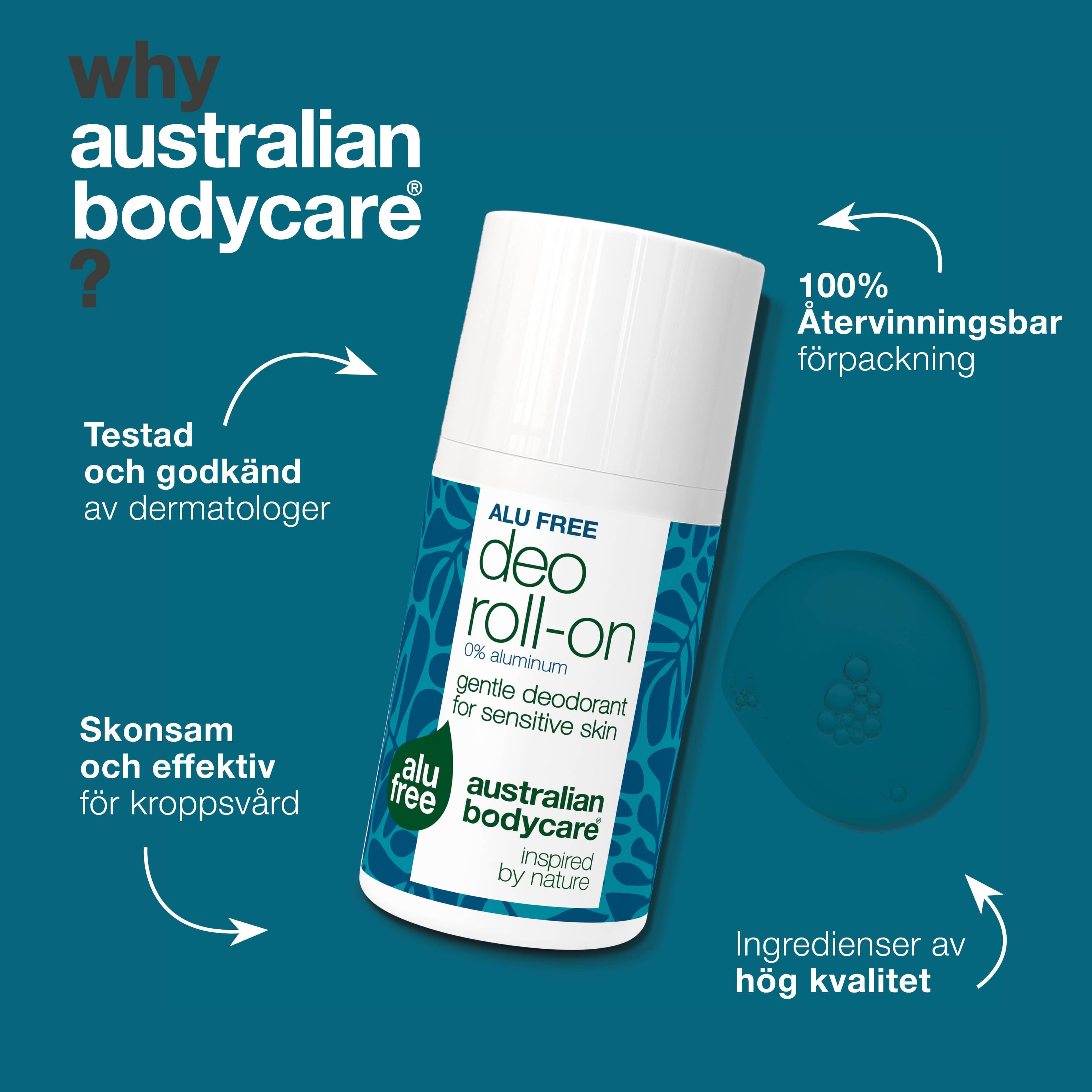 Australian Bodycare Aluminum free Deo Roll-on 50 ml - produktbild 4