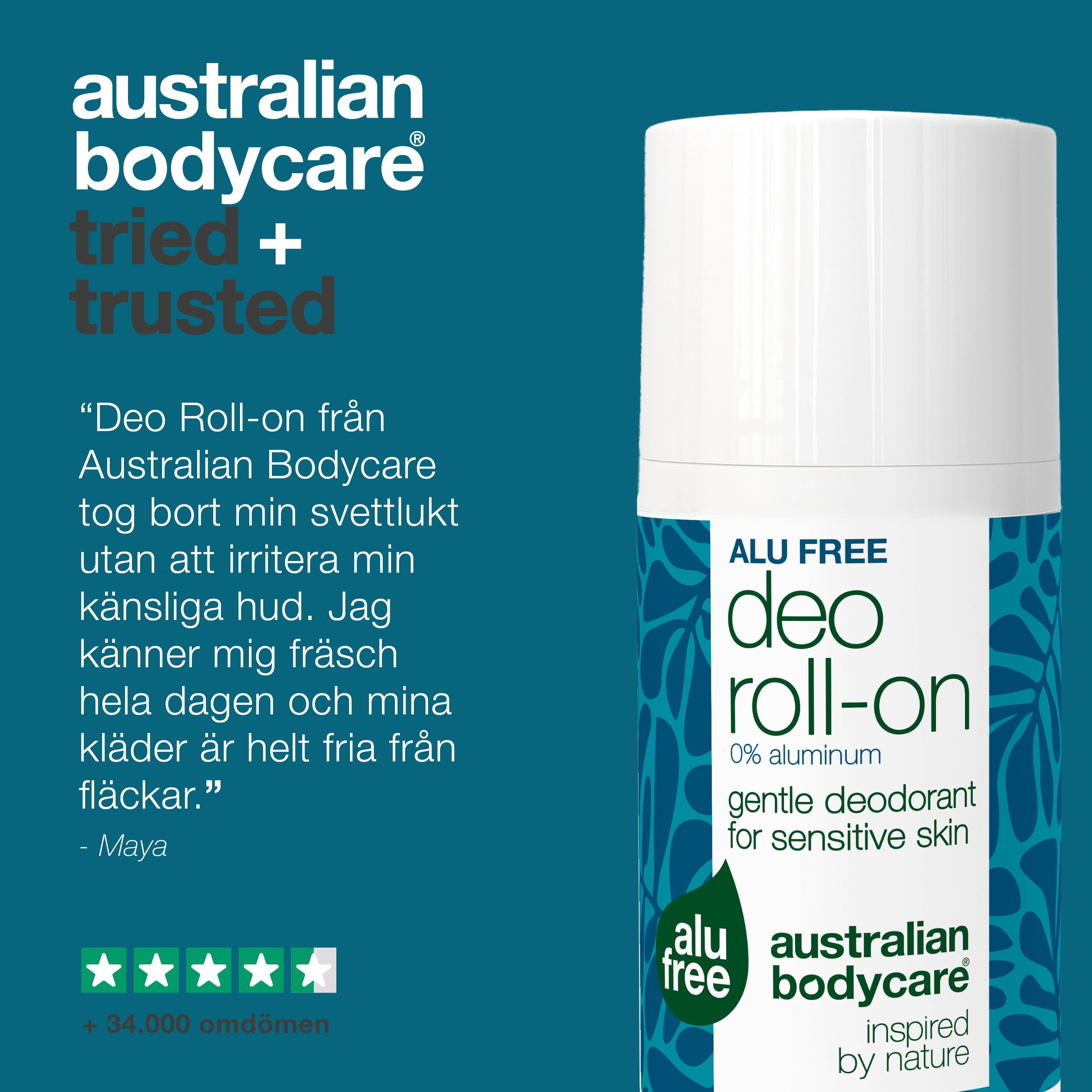 Australian Bodycare Aluminum free Deo Roll-on 50 ml - produktbild 5