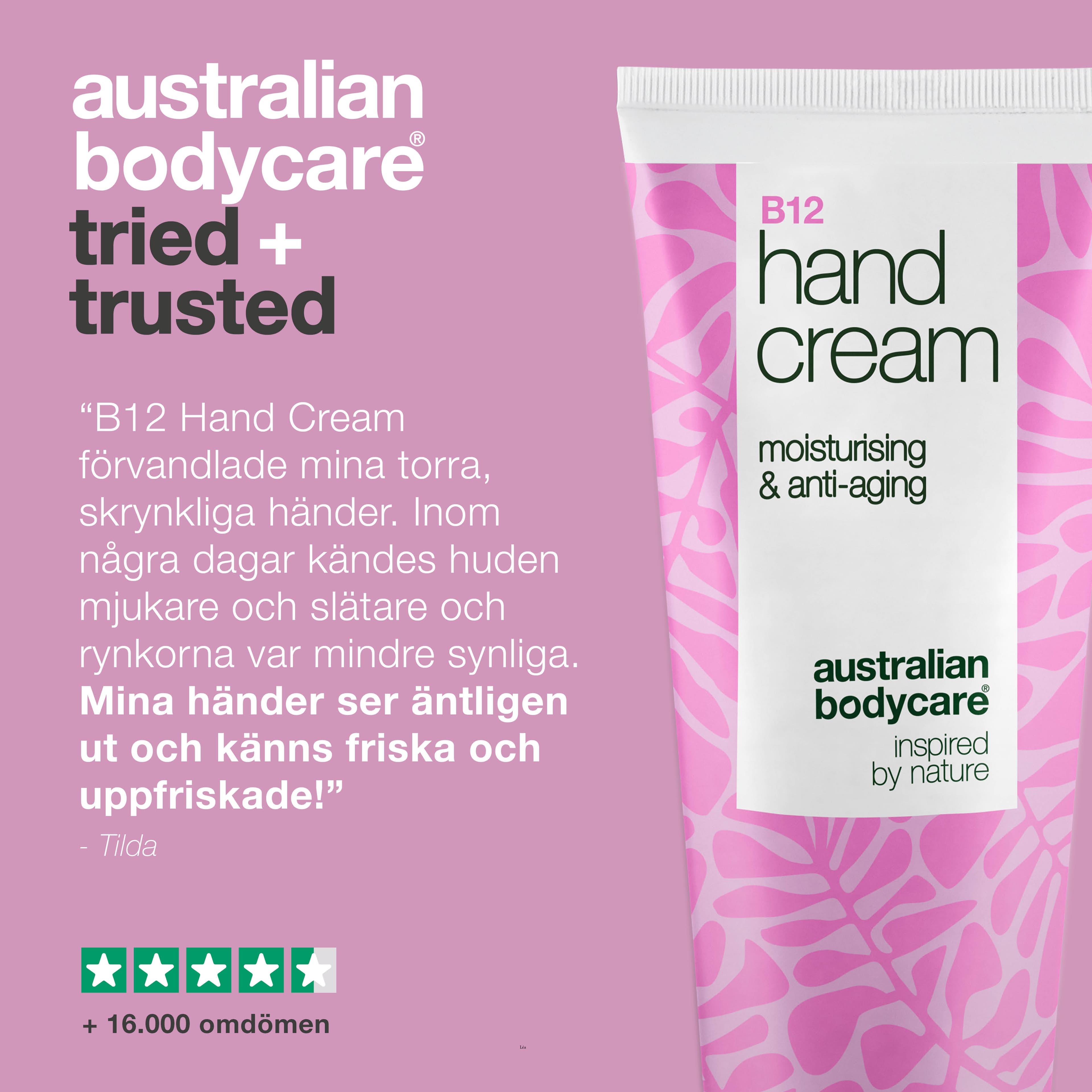 Australian Bodycare B12 Hand Cream 100 ml 5