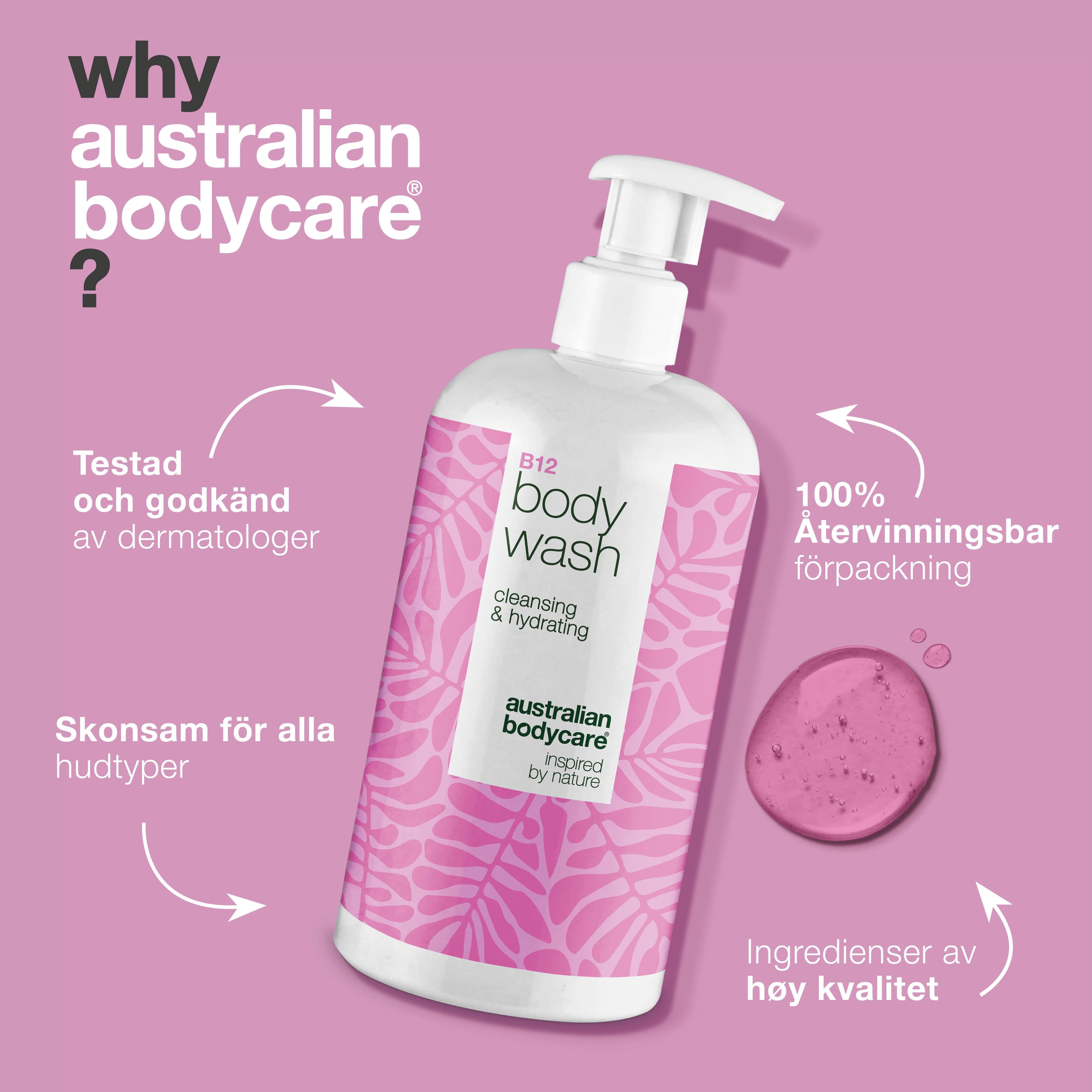 Australian Bodycare B12 Body Wash 500 ml - produktbild 4