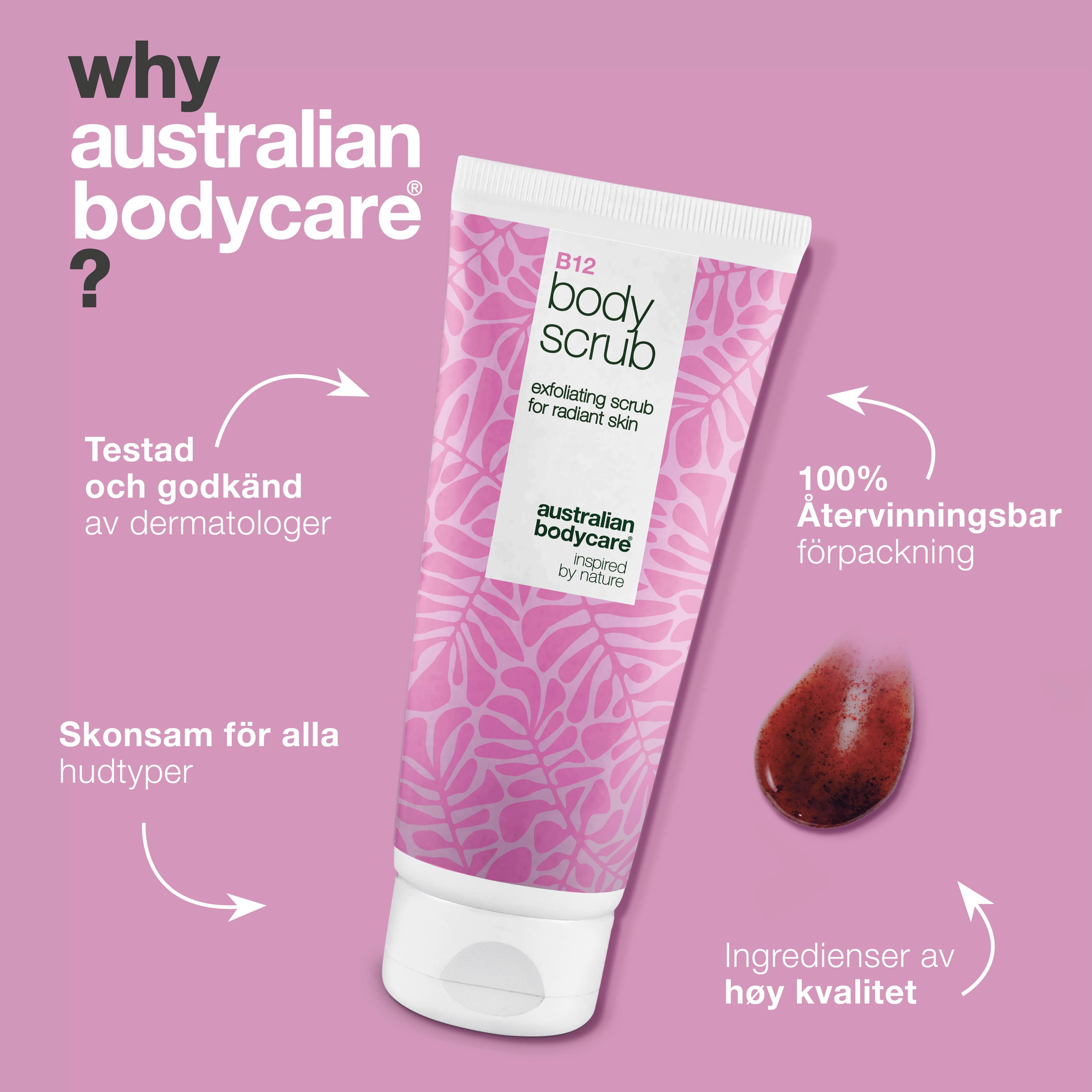 Australian Bodycare B12 Body Scrub 200 ml 4