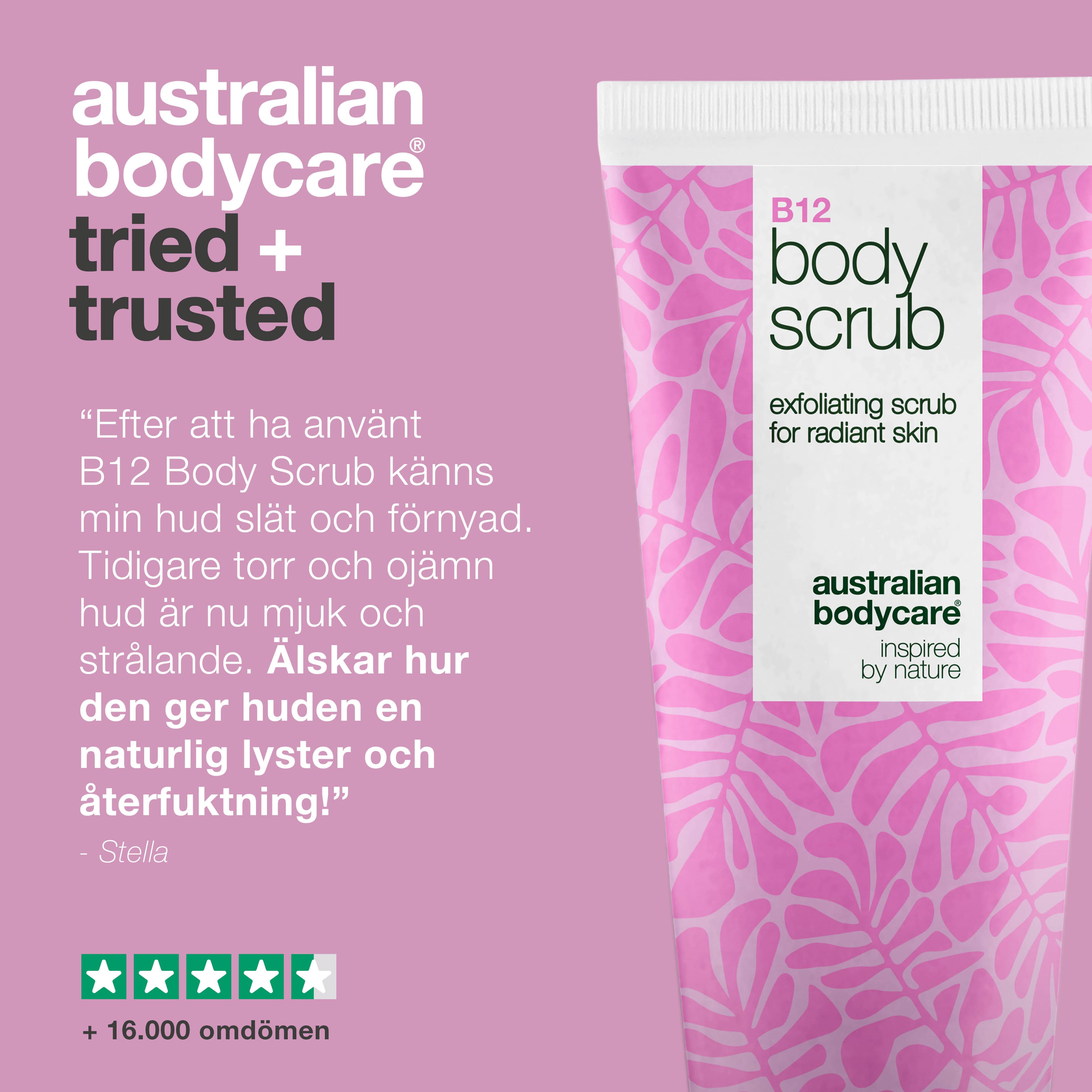 Australian Bodycare B12 Body Scrub 200 ml 5