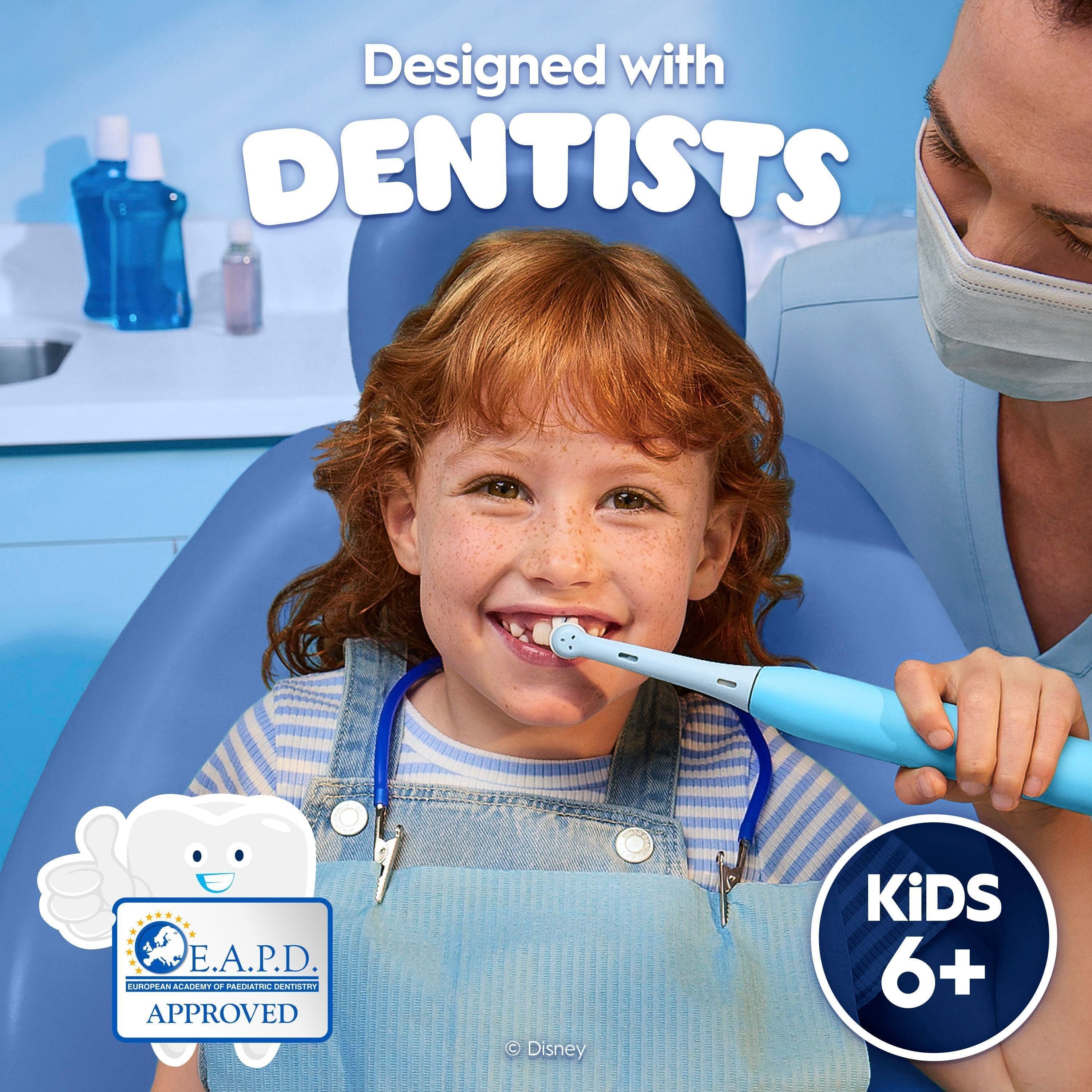 Oral-B iO Kids 6+ Disney Stitch Tandborsthuvuden Refill 2 st - produktbild 3