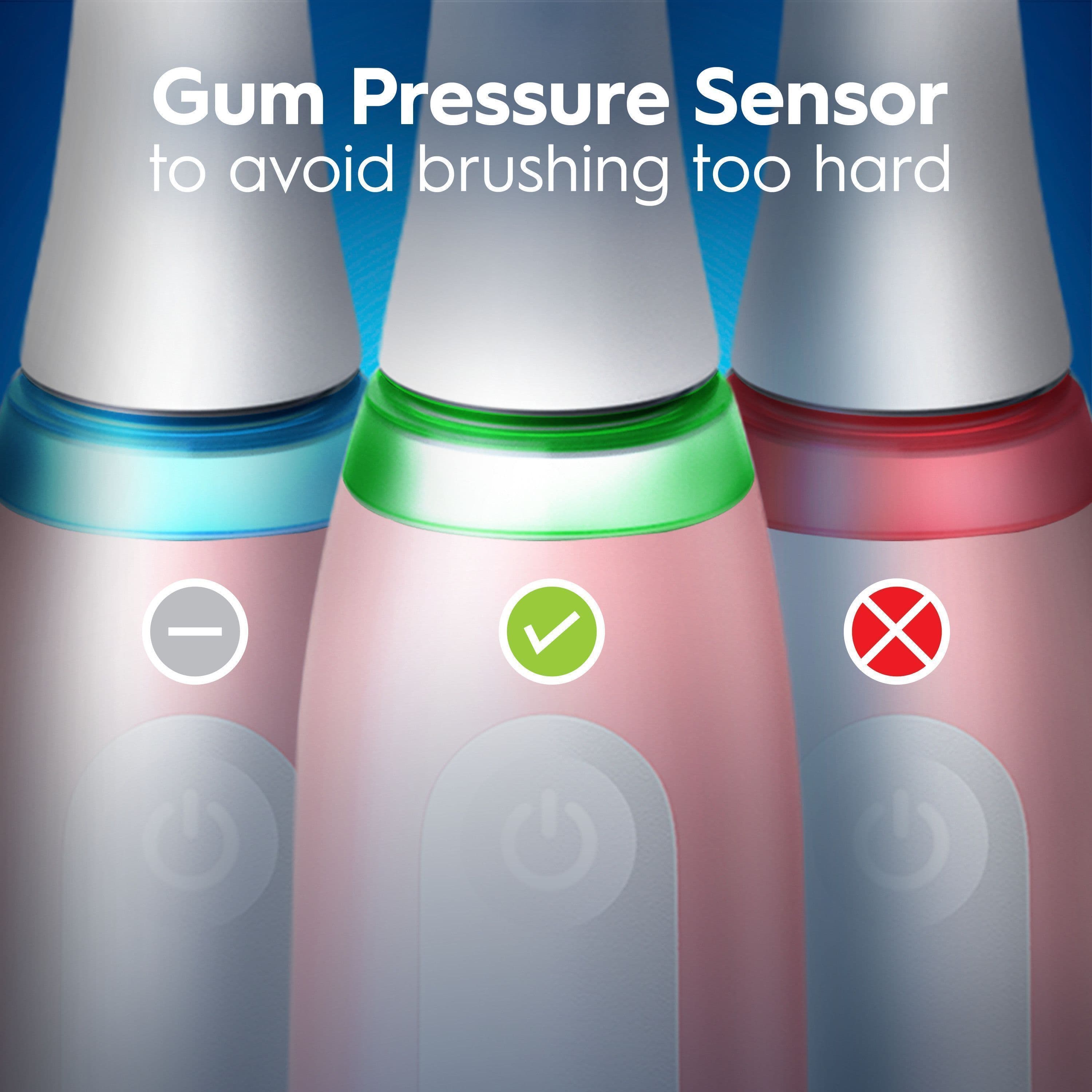 Oral-B iO 3 Eltandborste Rosa med Extra Tandborsthuvud & Resefodral 2