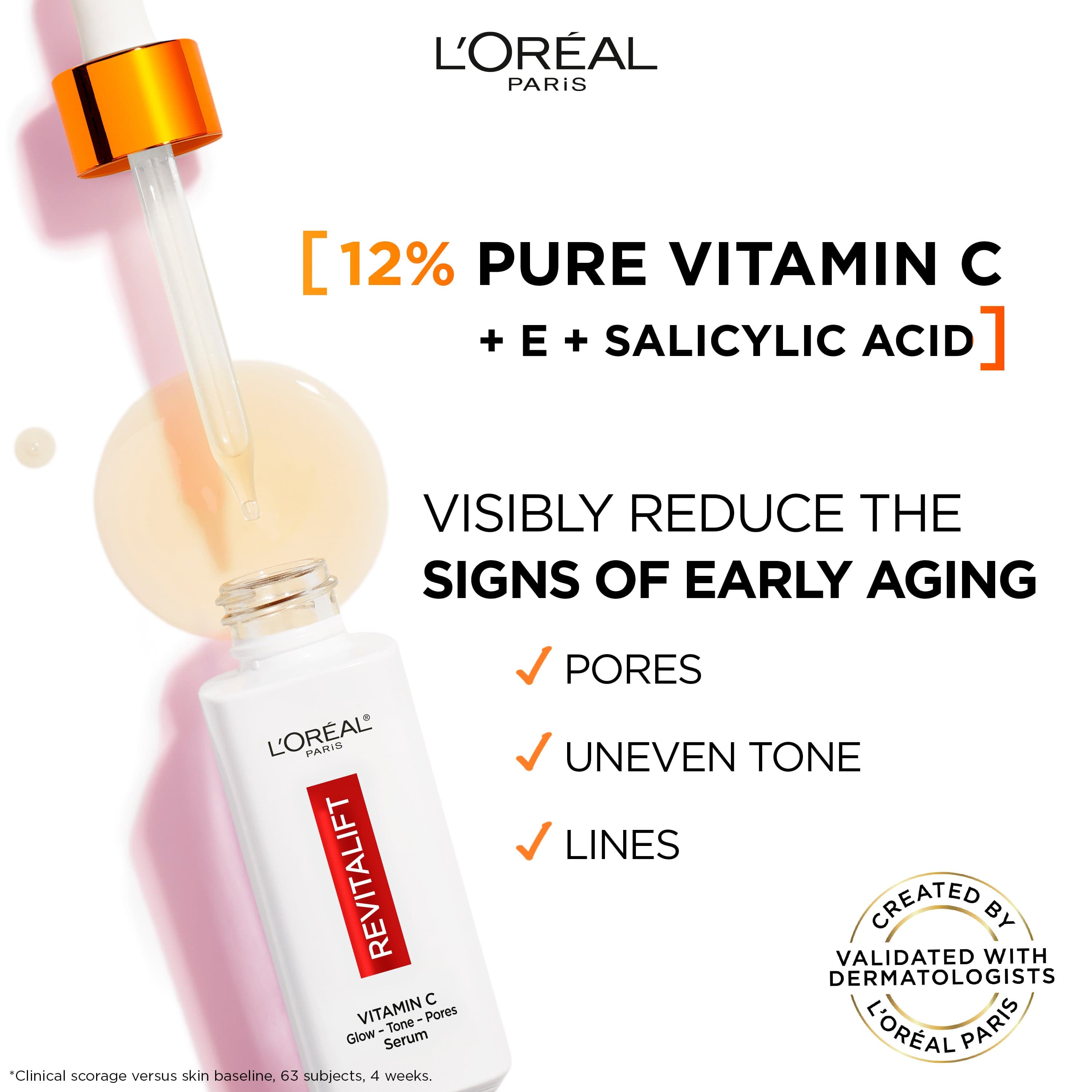 L'Oréal Paris Revitalift Clinical 12% Vitamin C Serum - produktbild 3