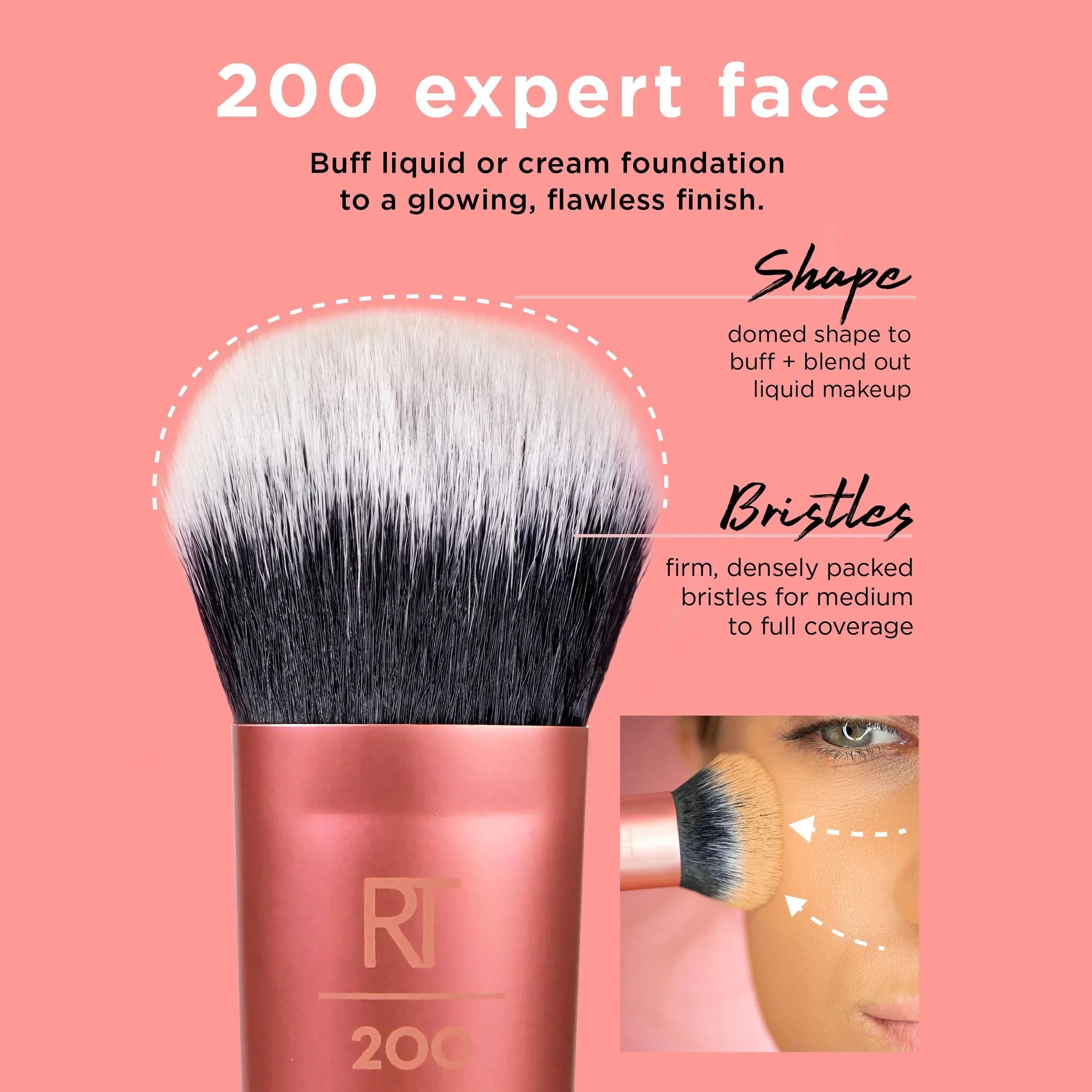 Real Techniques Mini Expert Face Brush 4