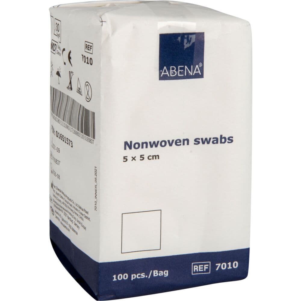 ABENA Kompress Non-woven Vit 5 x 5 cm 100 st