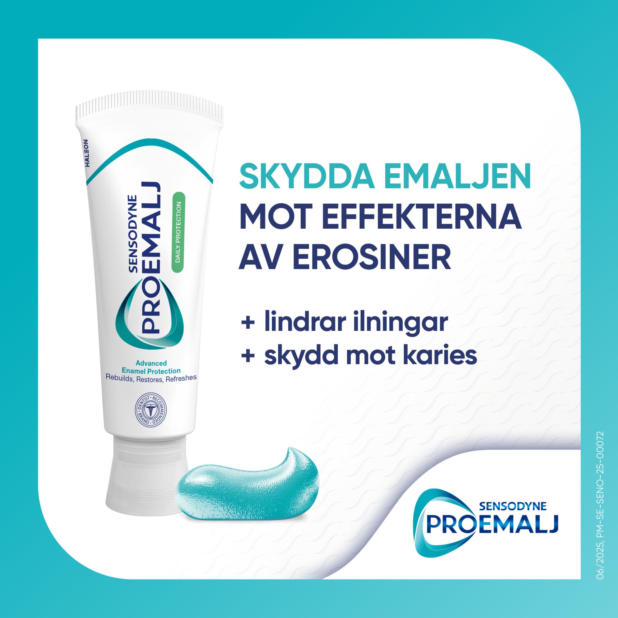 Sensodyne ProEmalj Daily Protection Tandkräm 75 ml 2