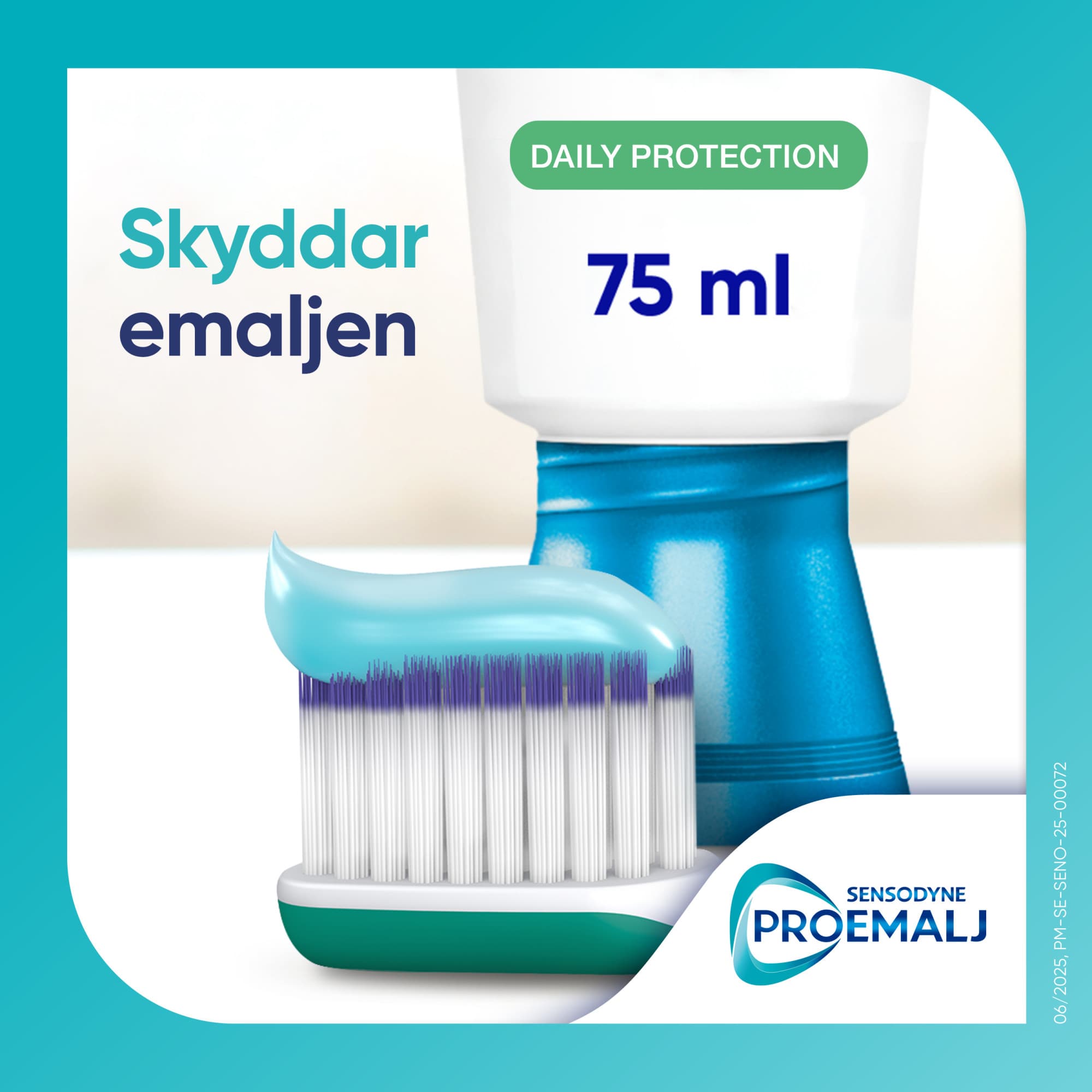 Sensodyne ProEmalj Daily Protection Tandkräm 75 ml 3