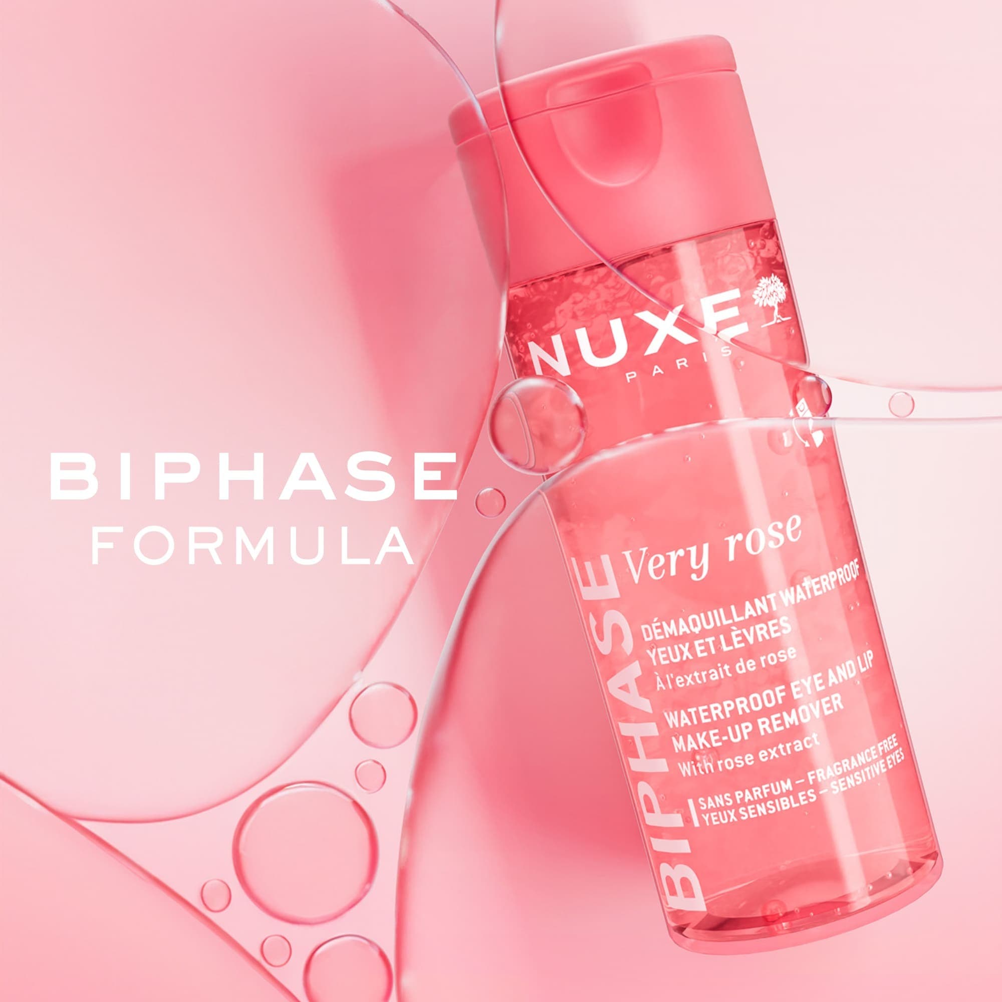 Nuxe Very Rose Biphase Makeup Remover 100 ml 2
