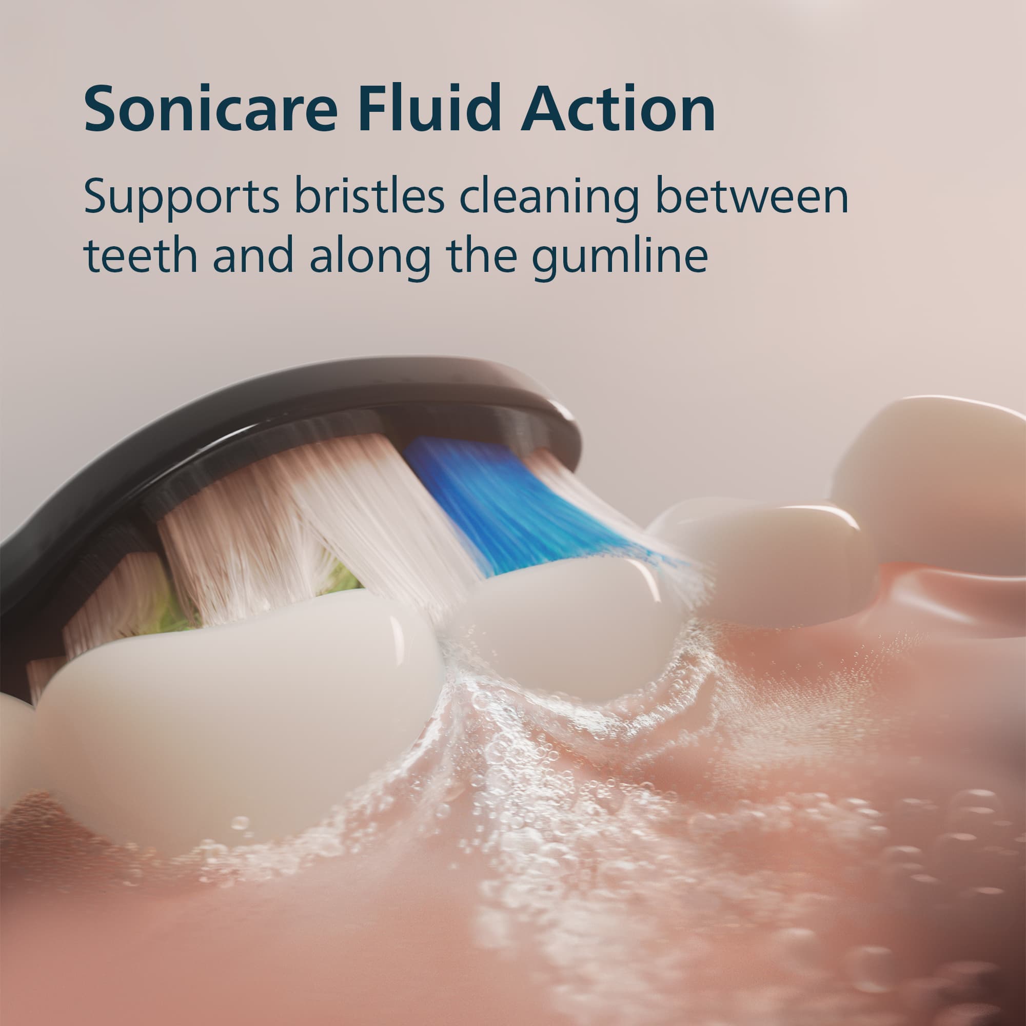 Philips Sonicare Eltandborste 4100 Series Svart med Resefodral 4