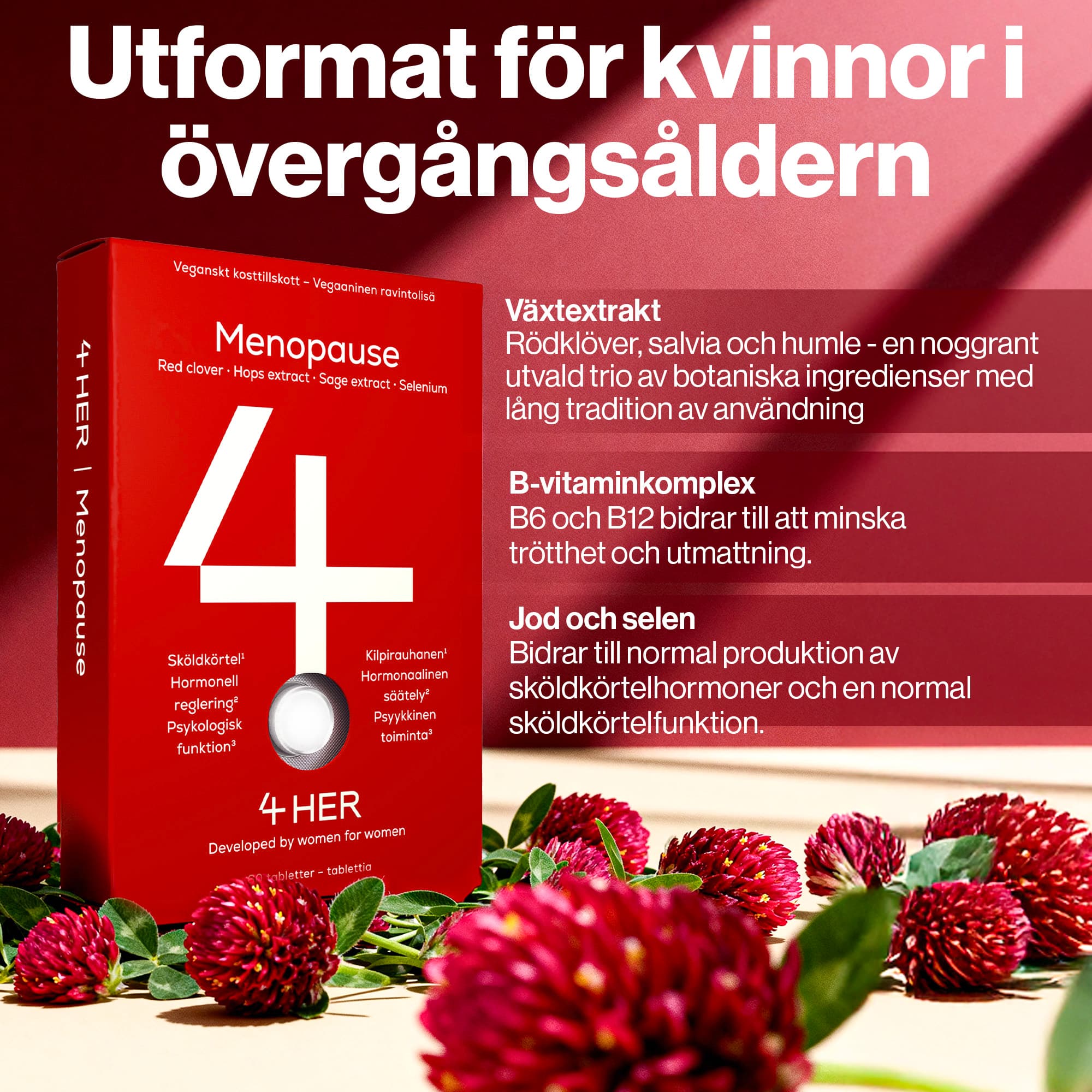 4HER Menopause 60 tabletter 4