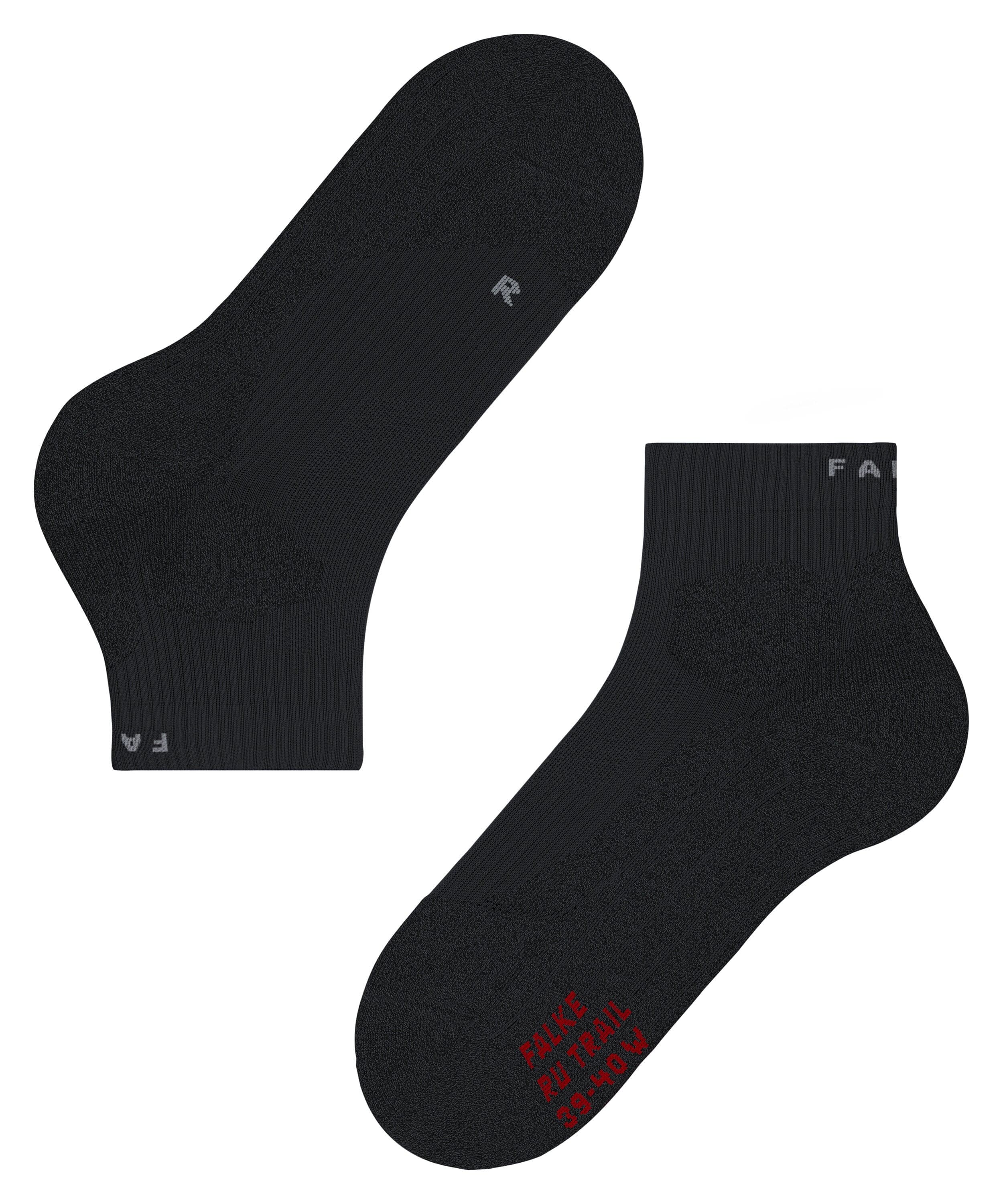 FALKE RU Trail Socks Male Black 42-43 - produktbild 4