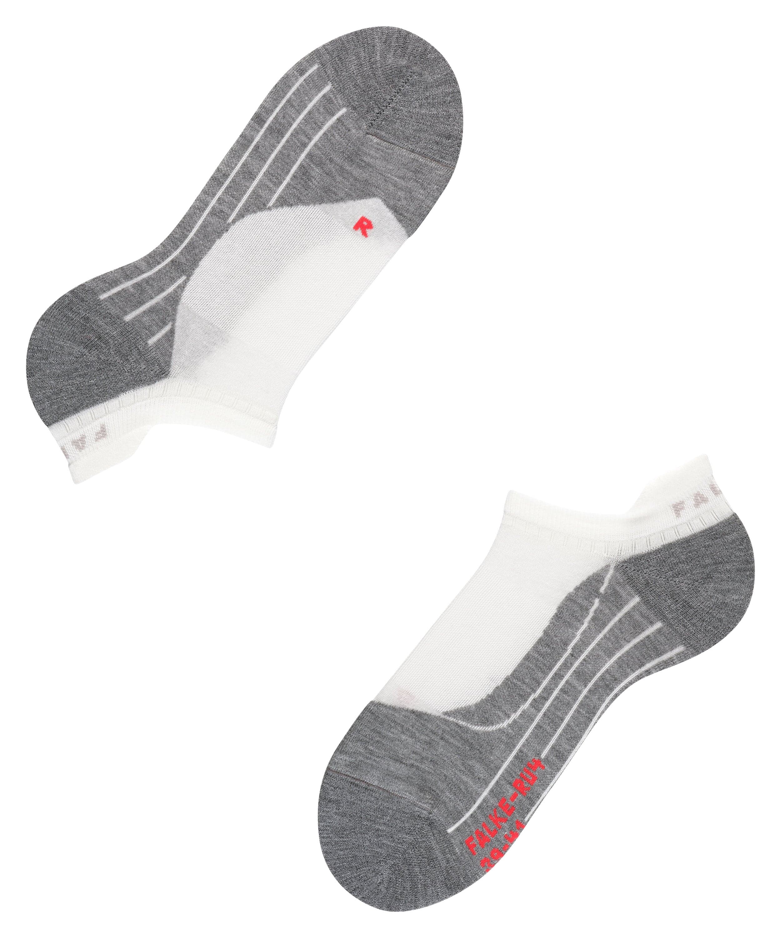 FALKE RU4 Endurance Invisible Socks Woman White 41-42 - produktbild 4
