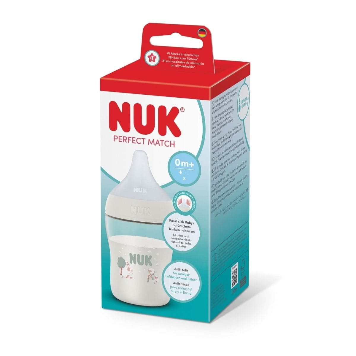NUK Perfect Match Nappflaska 150 ml Sheep - produktbild 3