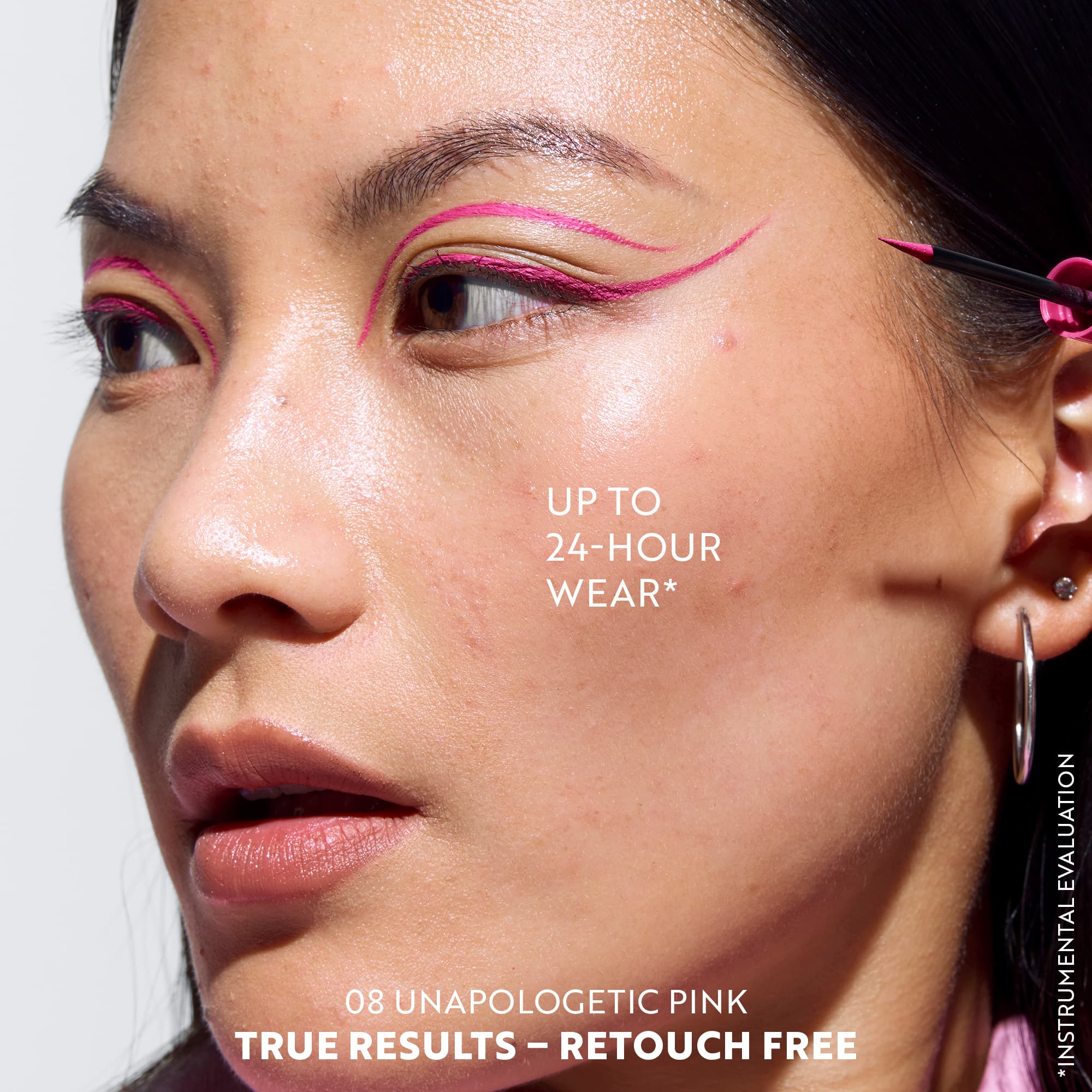 IsaDora The High Impact Eyeliner 08 Unapologetic Pink 3