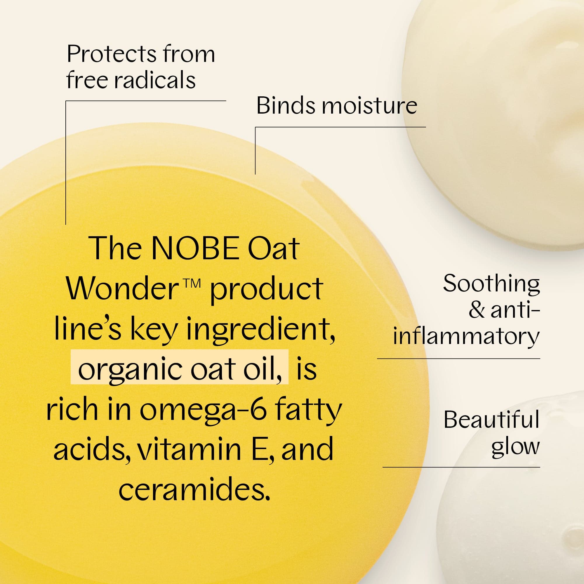 NOBE Oat Wonder Nourishing Face Oil 30 ml 4