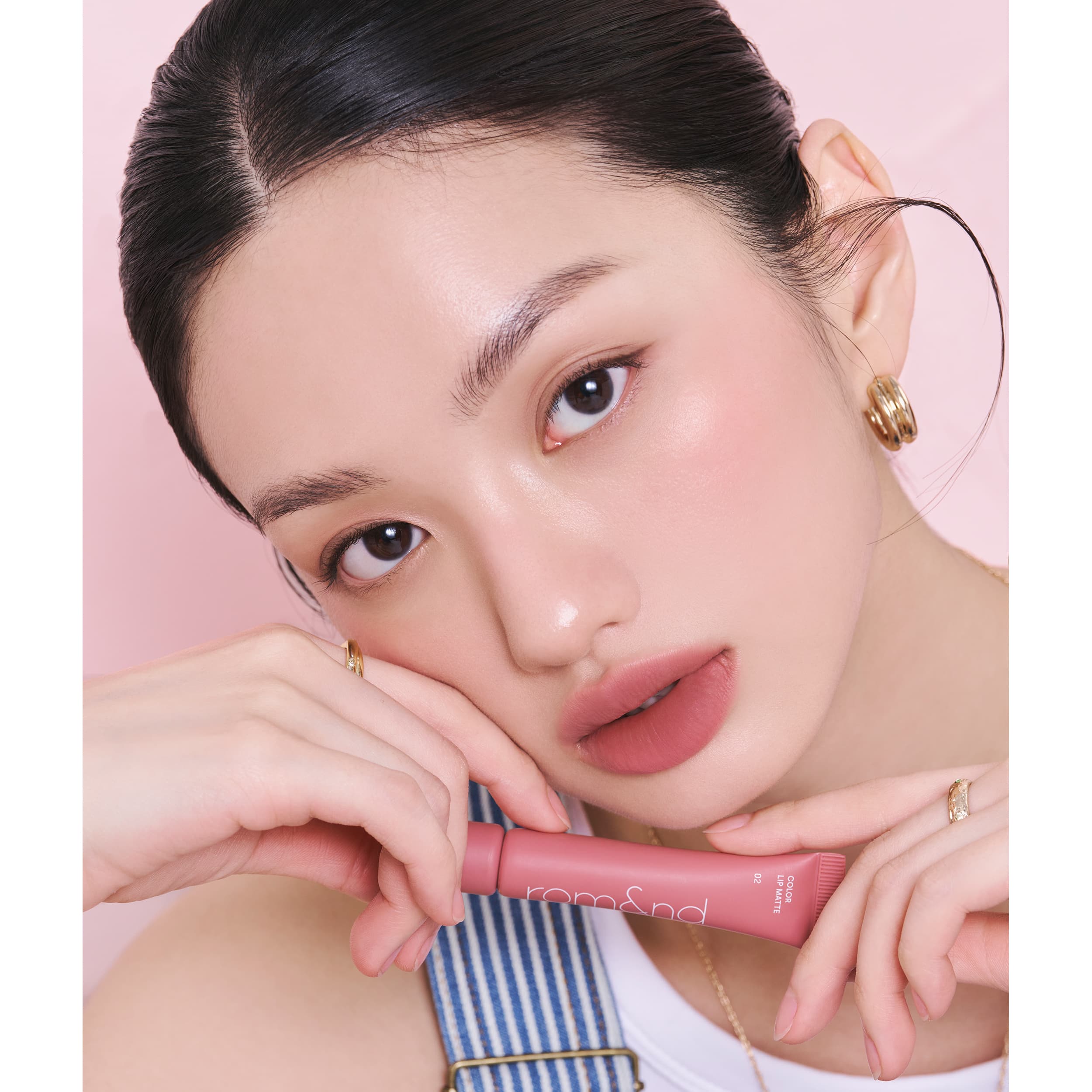 rom&nd Color Lip Matte 02 Hush Grape 8 g 4