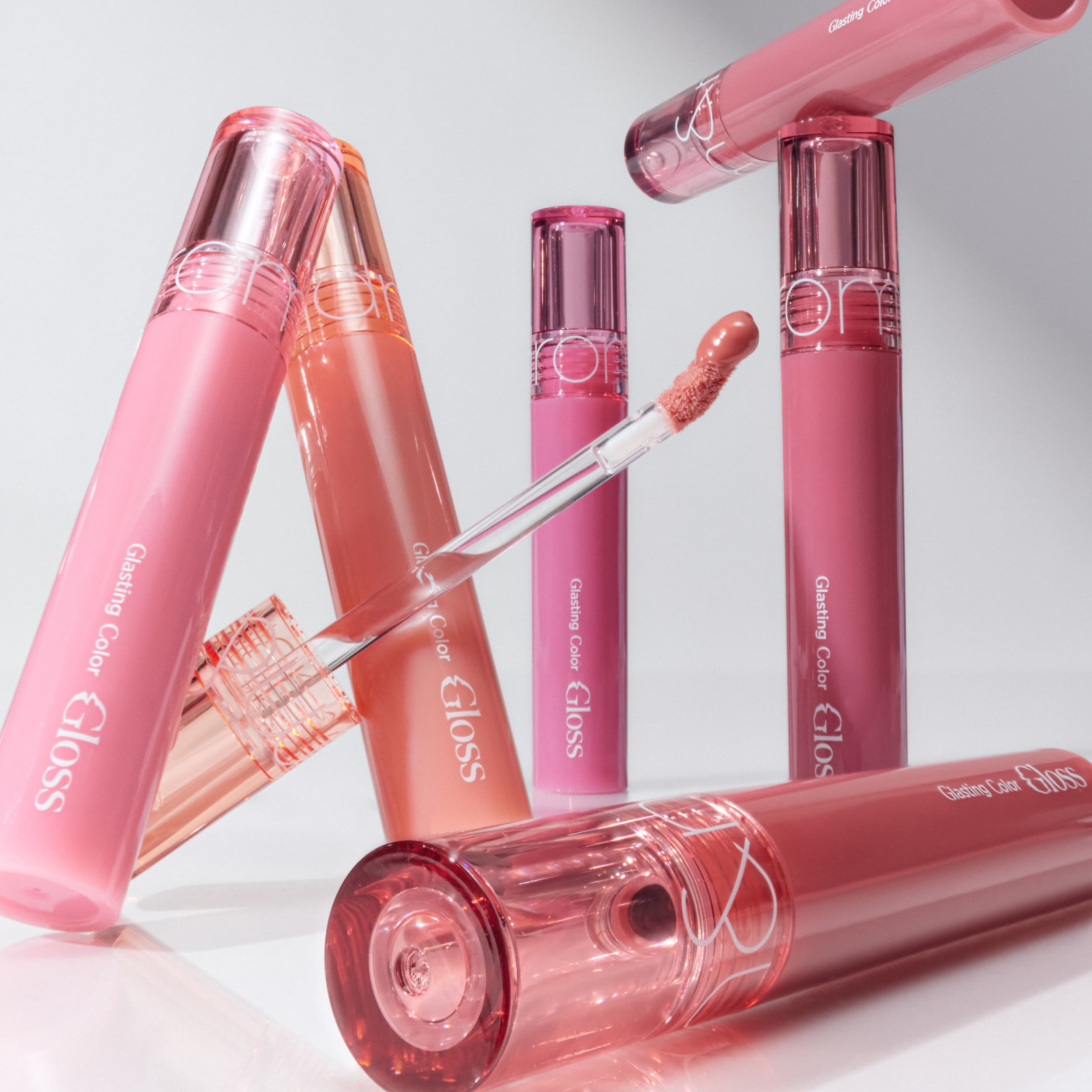 rom&nd Glasting Color Gloss 01 Peony Ballet 4 g - produktbild 3