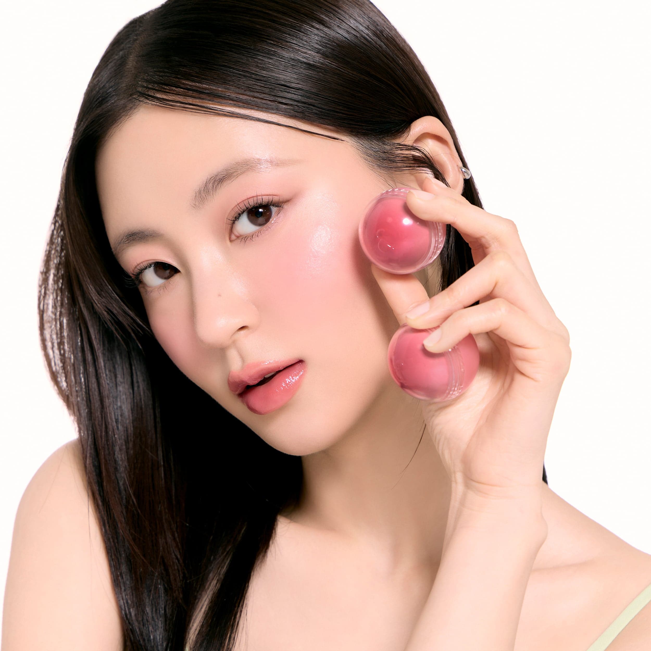 rom&nd Juicy Roll Cheek 06 Bare Grape 8,4 g - produktbild 4