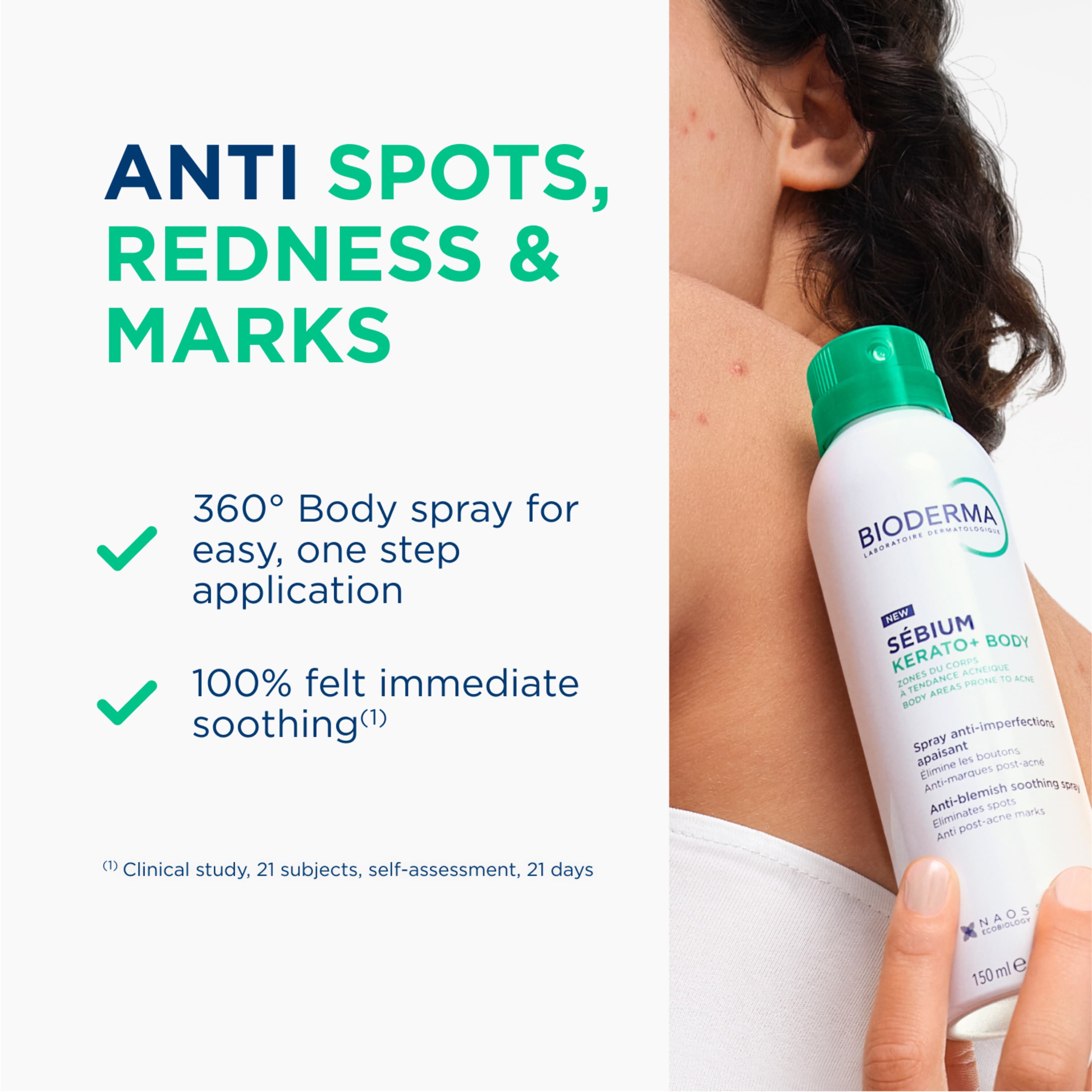 Bioderma Sébium Kerato+ Anti Blemish Body Spray 150 ml 4