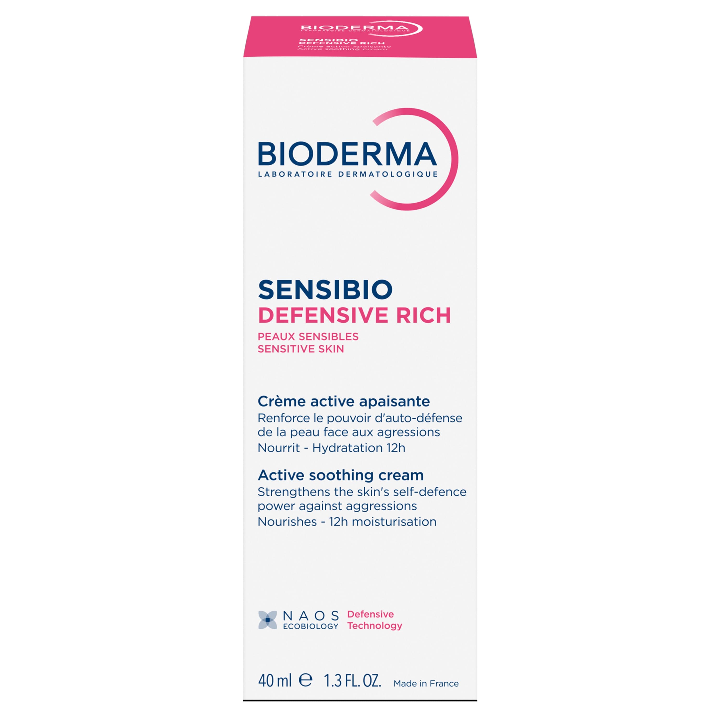 Bioderma Sensibio Defensive Rich 40 ml - produktbild 3