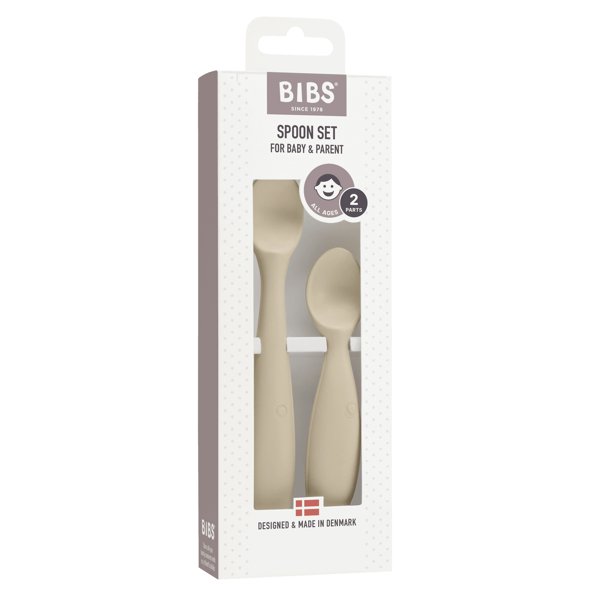 BIBS Spoon Set Vanilla - produktbild 2