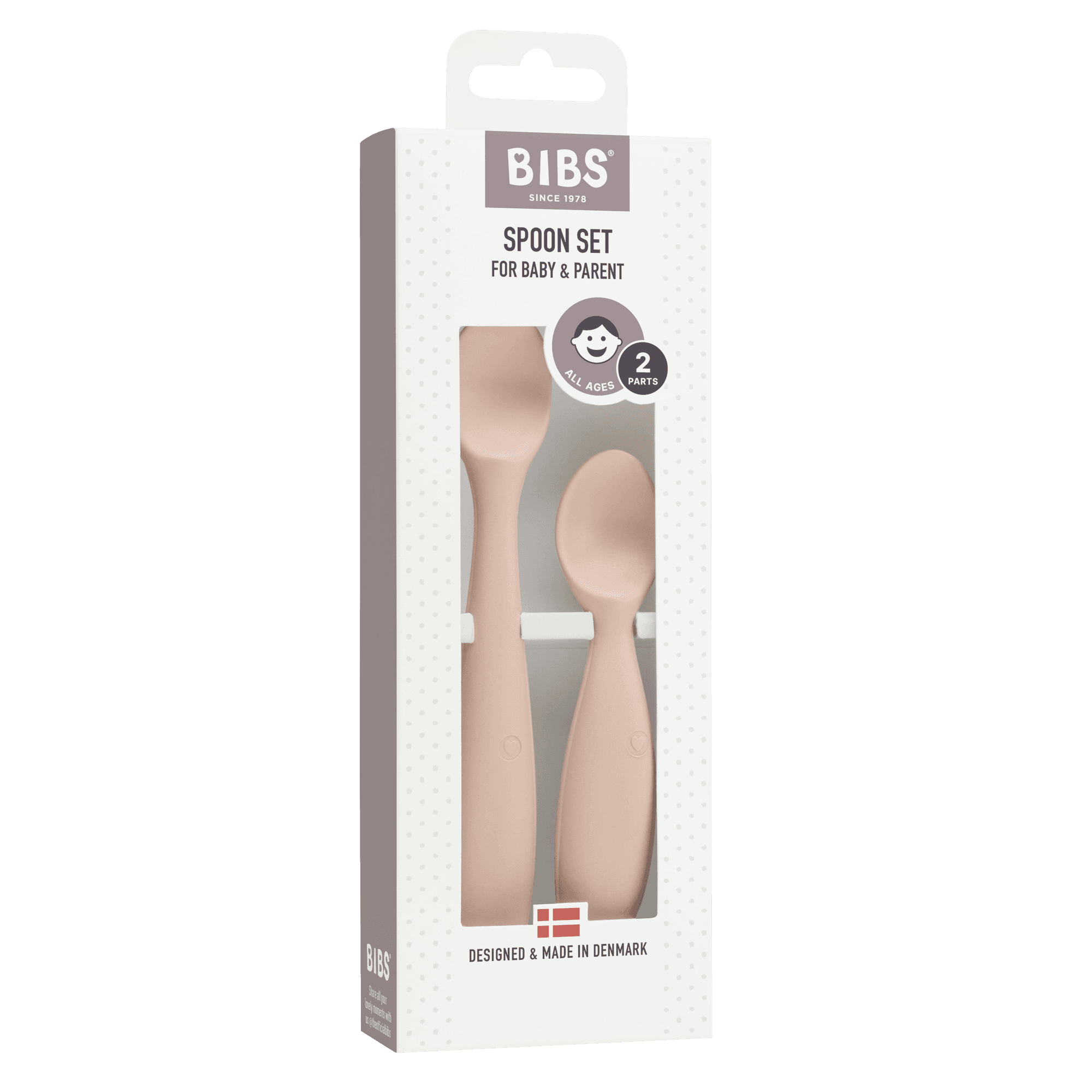 BIBS Spoon Set Blush - produktbild 2