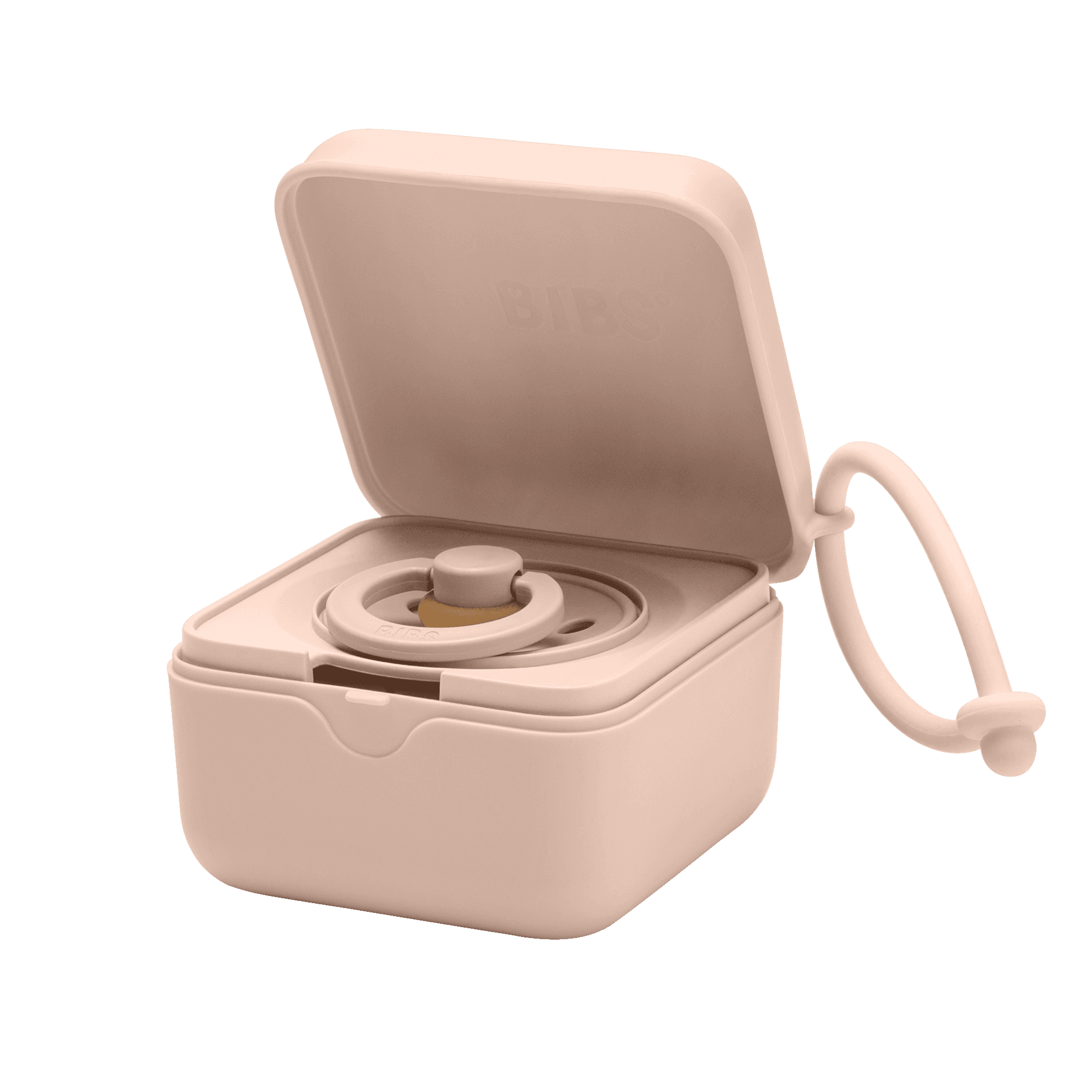 BIBS Pacifier Box Blush