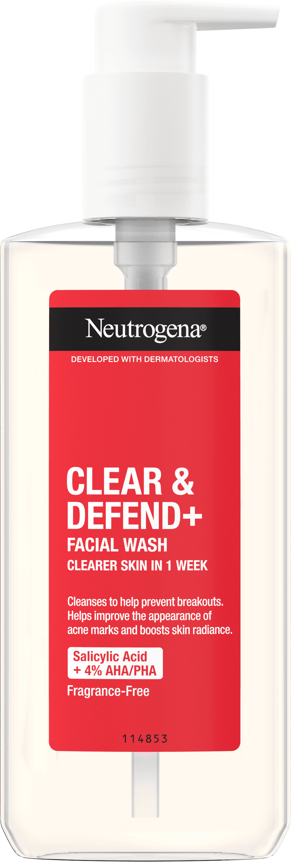 Neutrogena Clear & Defend plus Facial Wash 200 ml 3
