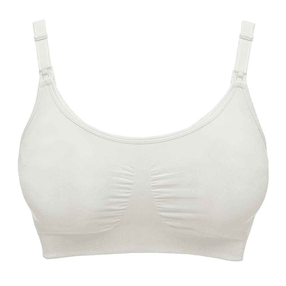 Medela 3-i-1 amnings- och pumpnings-BH vit L