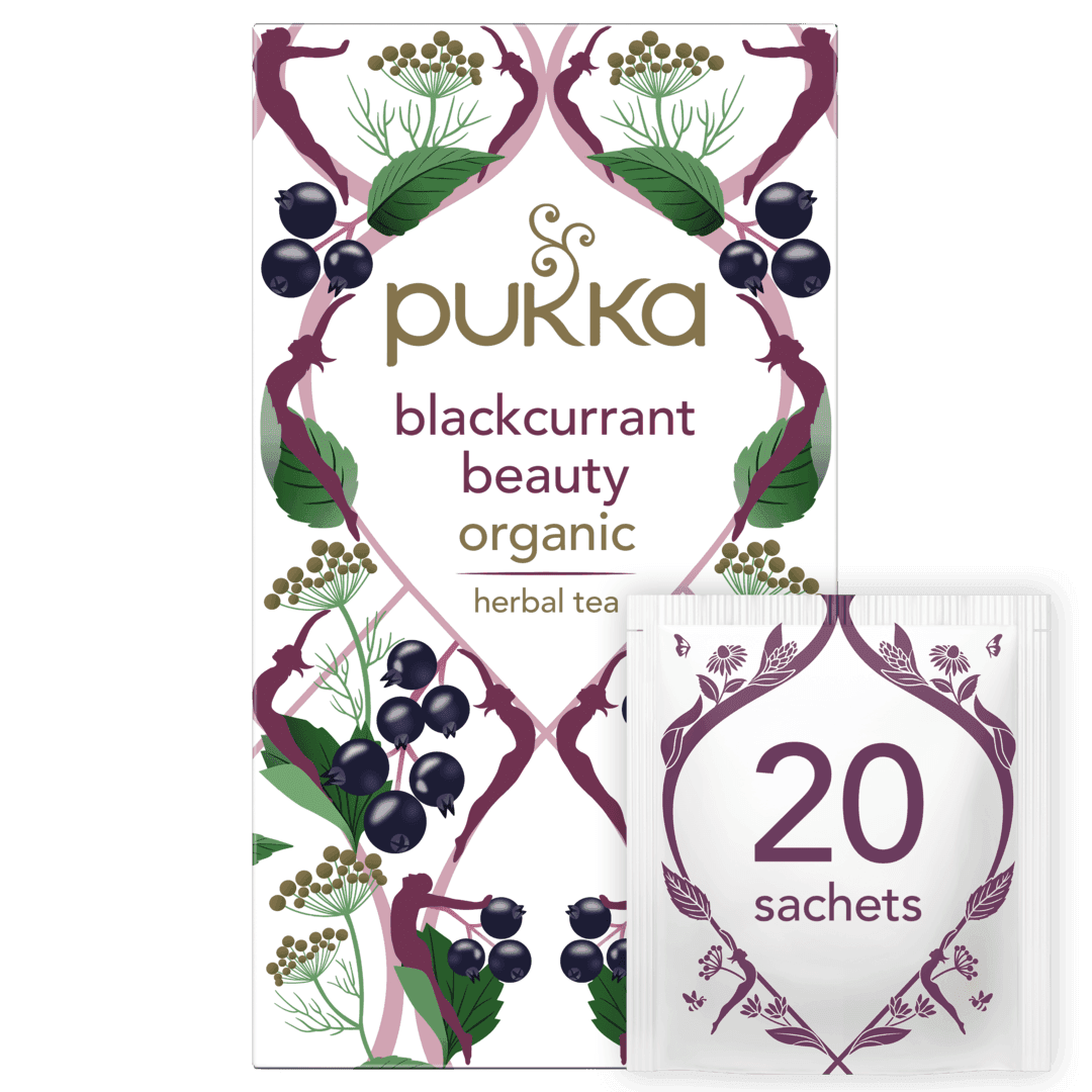 Pukka Blackcurrant Beauty Tea 20 tepåsar