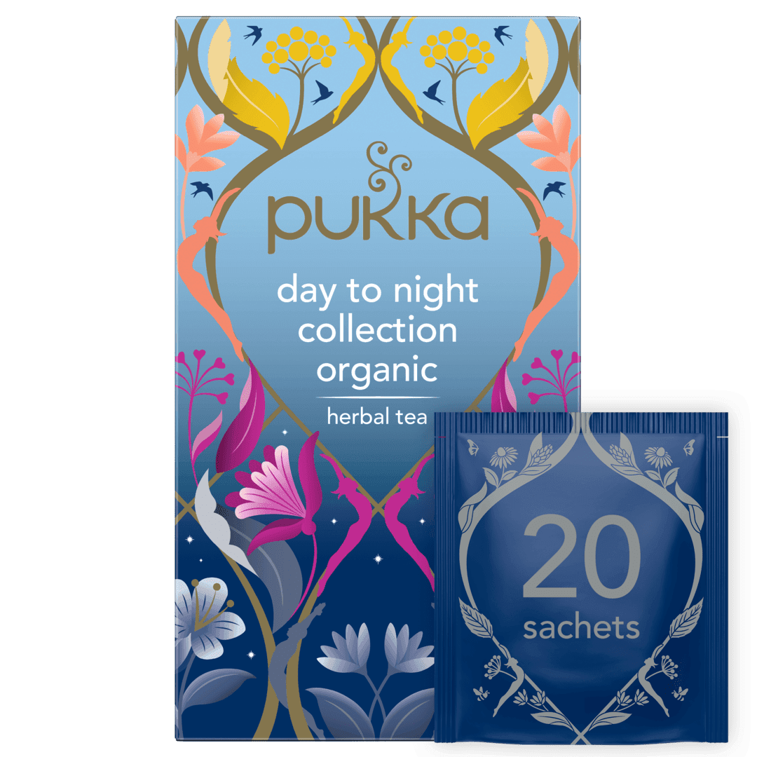Pukka Te Mixask Day to Night Collection 20 st