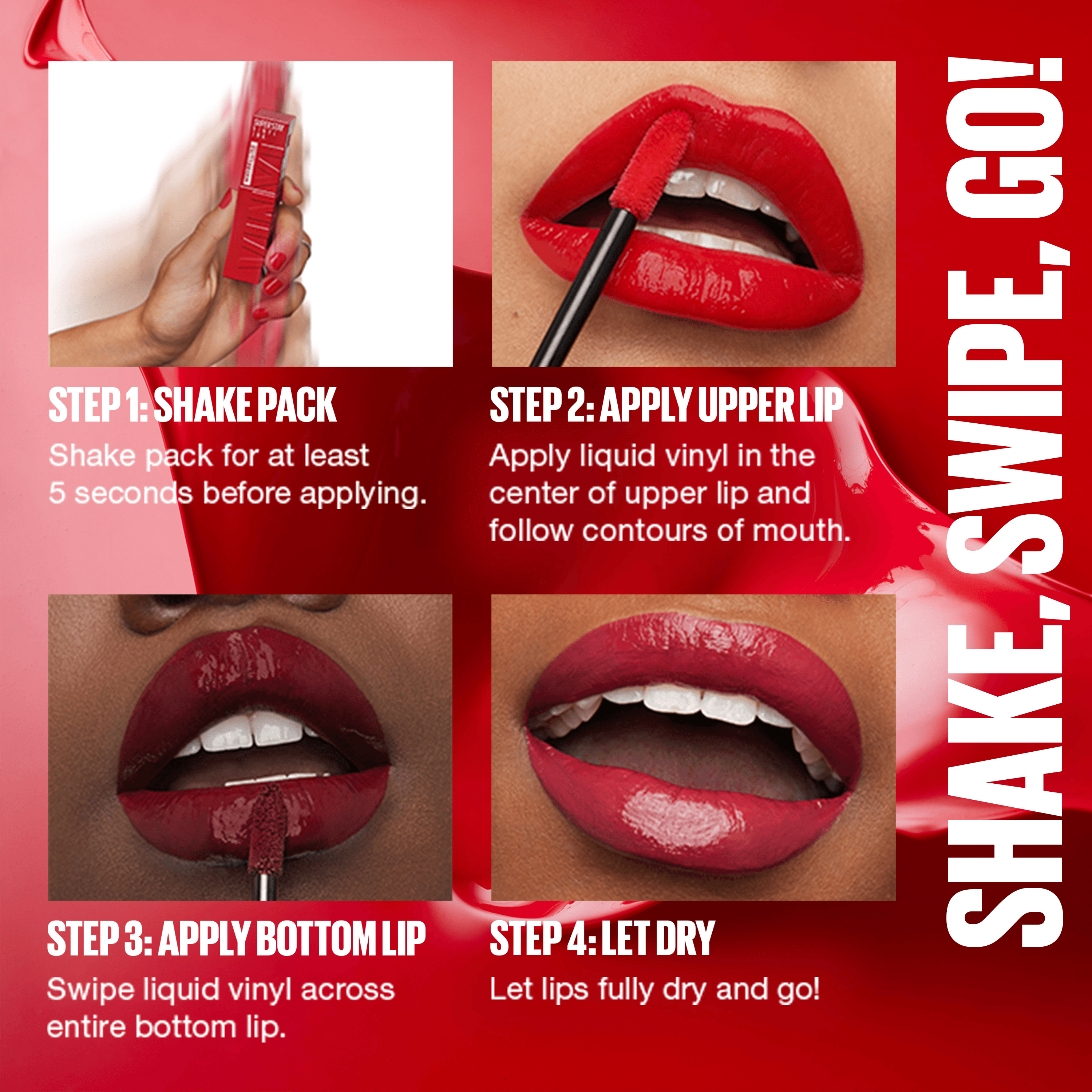 Maybelline Superstay Vinyl Ink 40 Witty 4,2 ml - produktbild 3