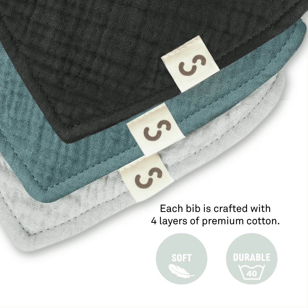 STUCKIES High Absorbency Bibs Rain - produktbild 2