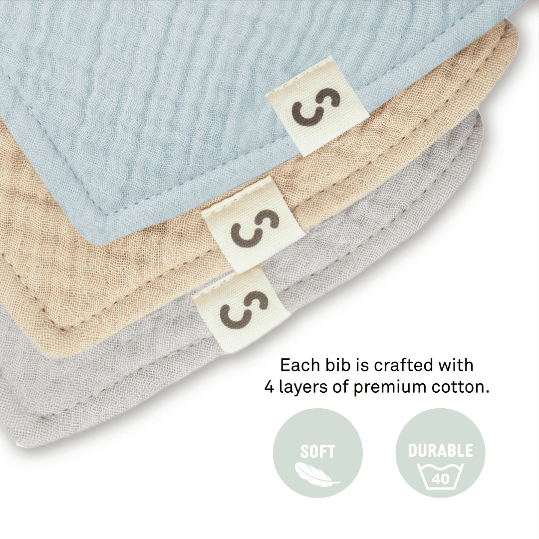 STUCKIES High Absorbency Bibs Cloud 2